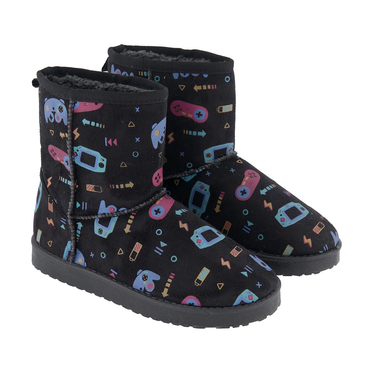 Senior Light Up Slipper Boots Kmart