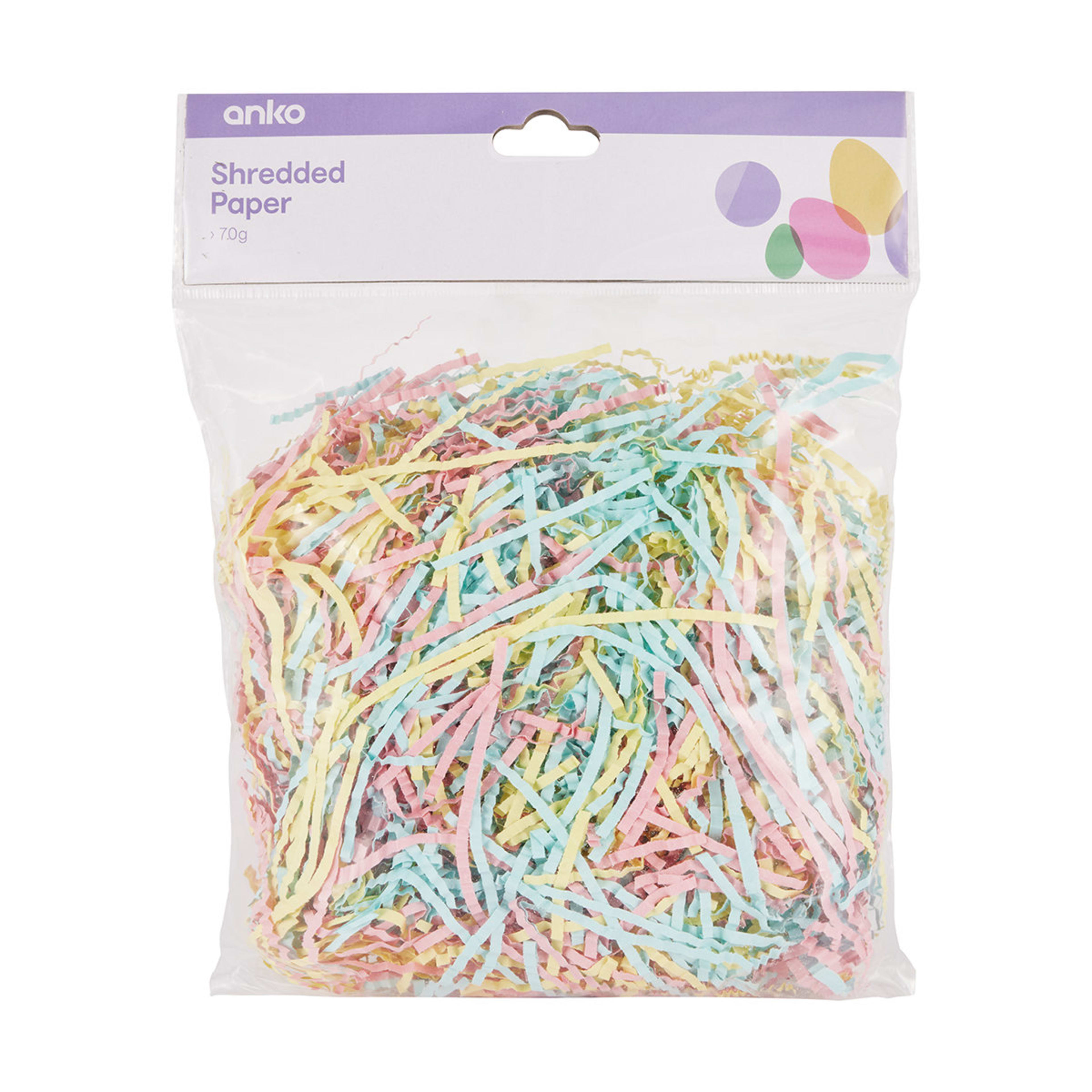 Multicoloured Shredded Paper Kmart