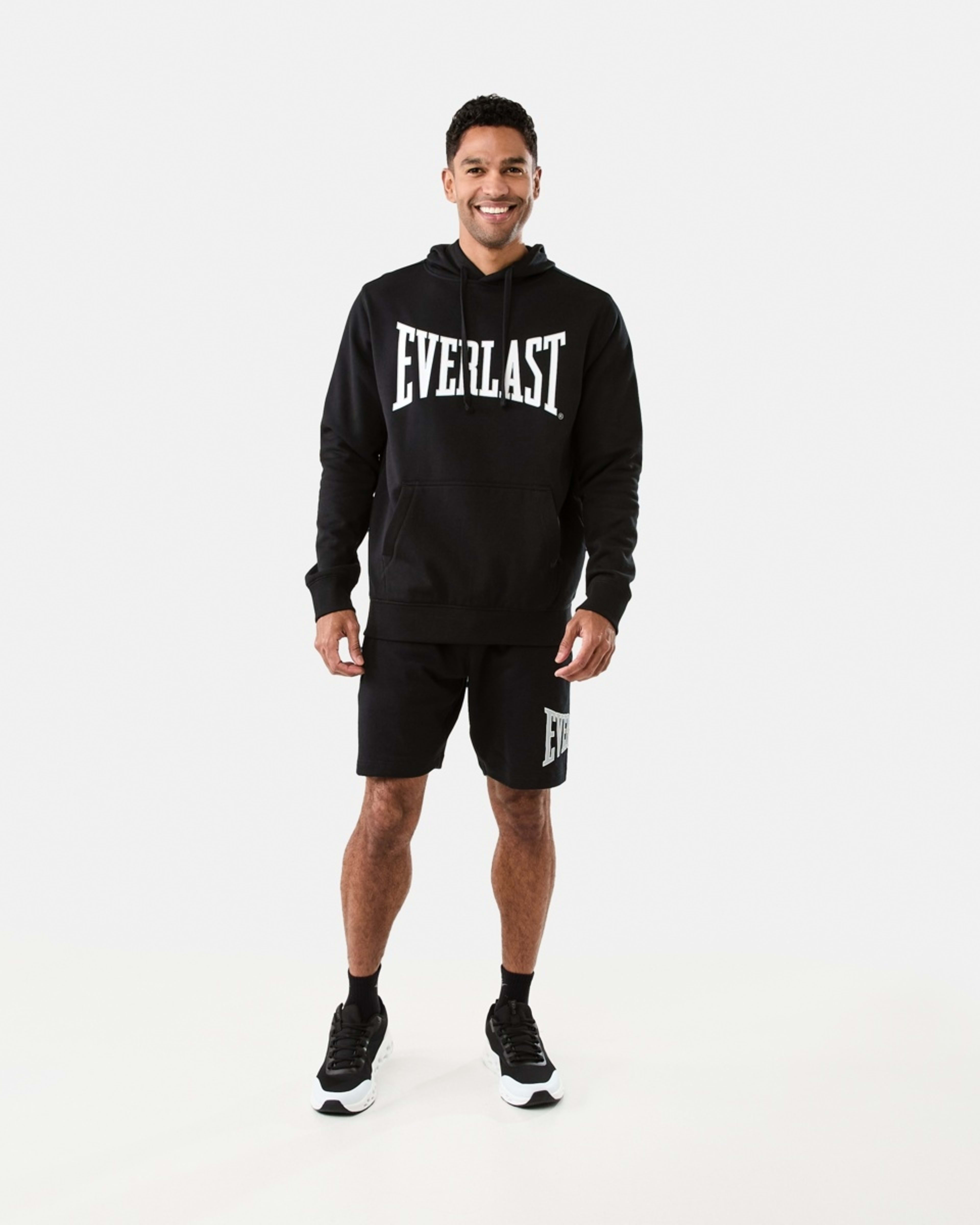 7 Everlast Mens Classic Sport Hoodie EVER CLASSIC BLACK, 7 of 7