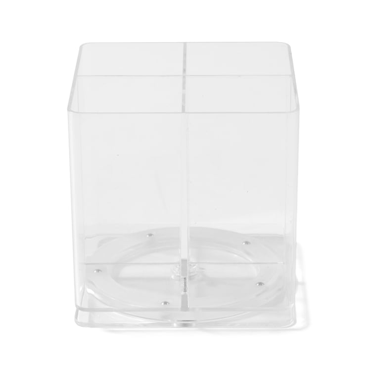 Plastic Spinning Organiser Clear Kmart