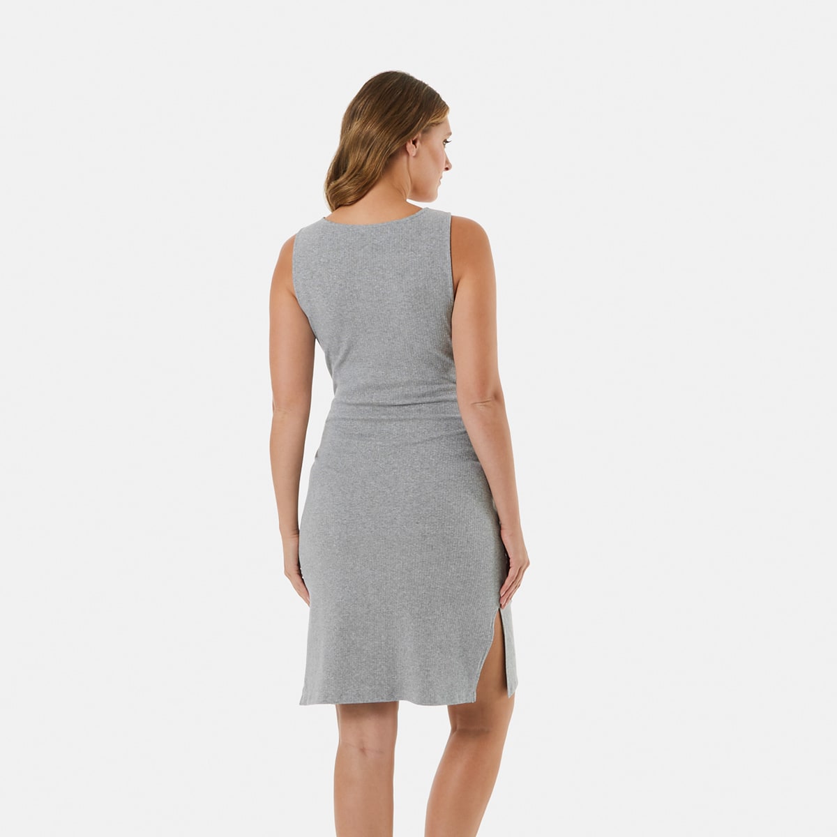 Maternity Henley Neck Feeding Dress Kmart