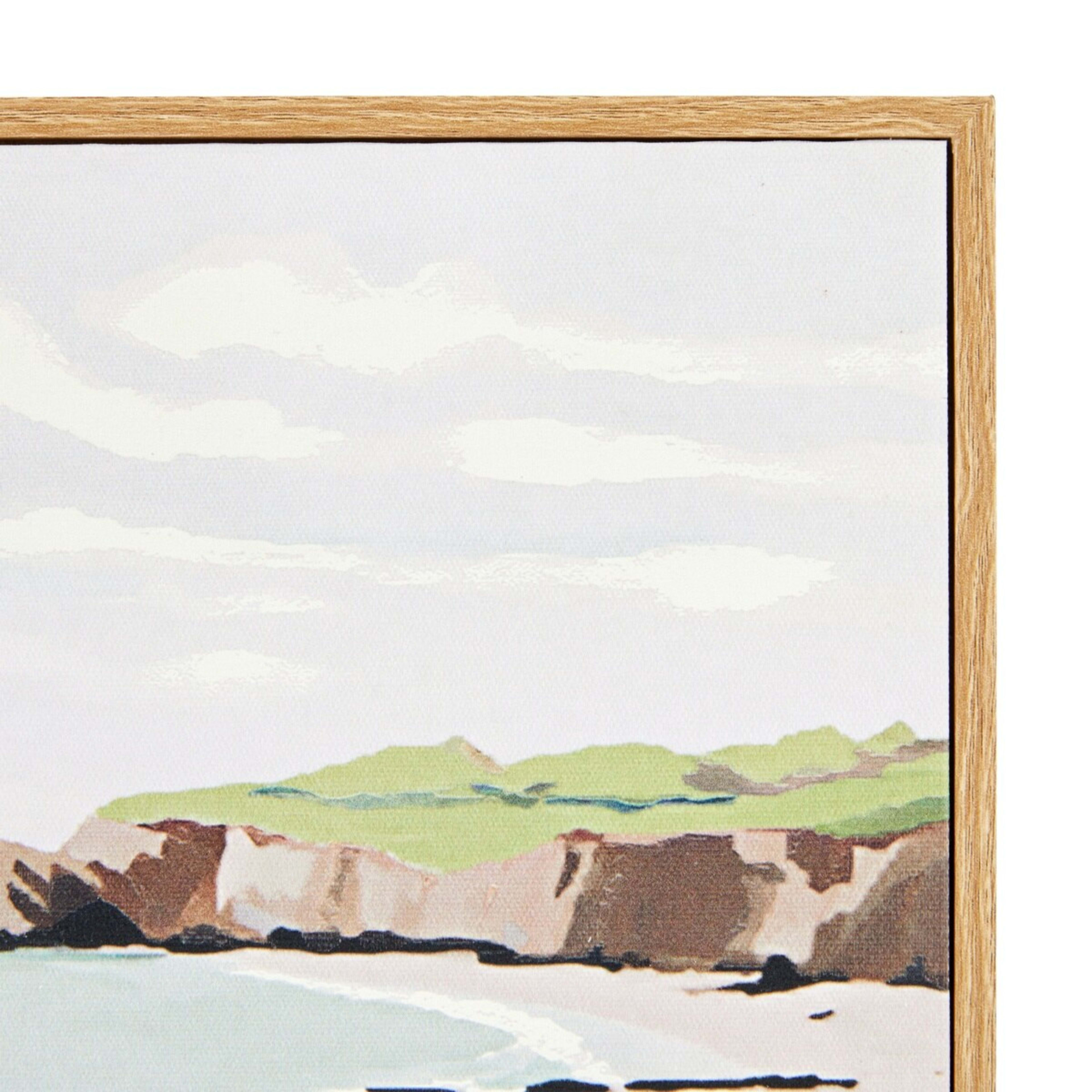 2 At The Beach Framed Canvas, 2 of 5