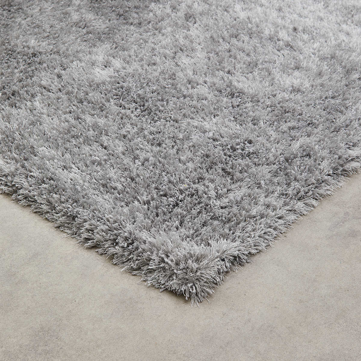 Luxe Light Rug Grey, Large 235cm x 160cm Kmart