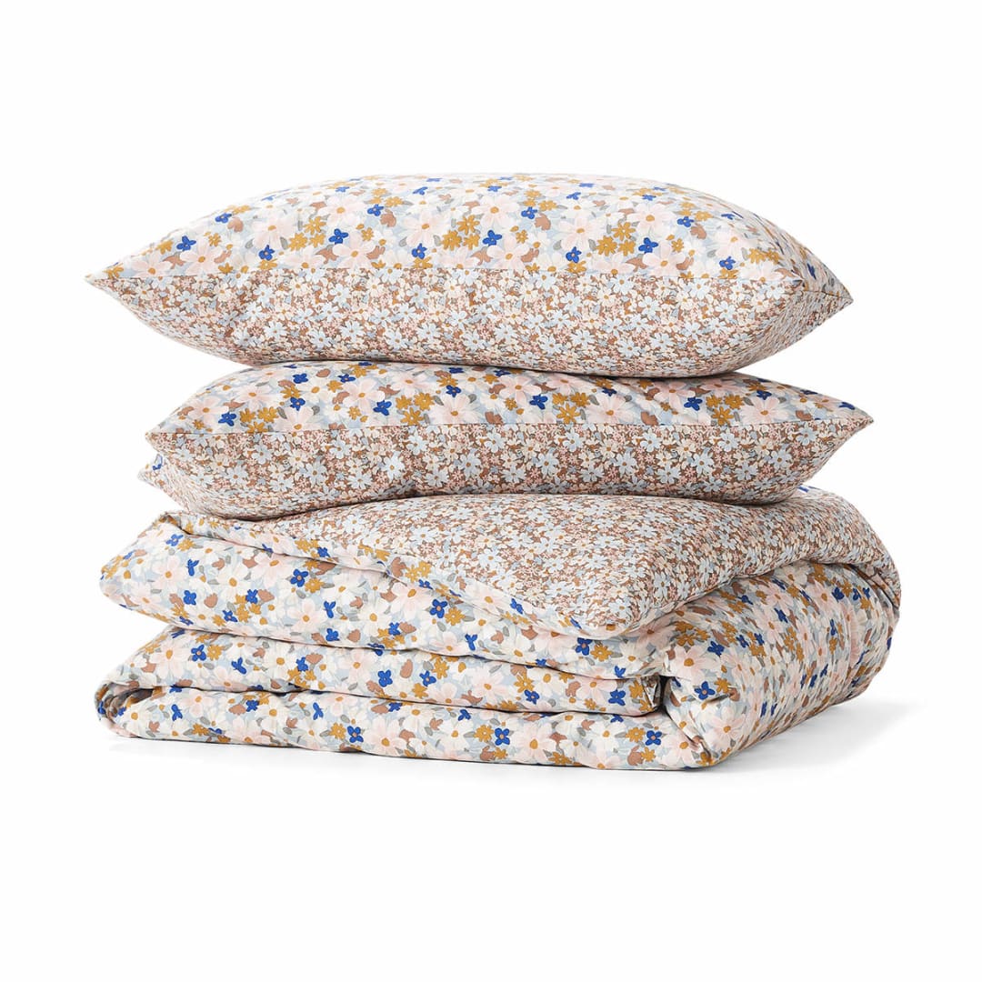 Tash Reversible Quilt Cover Set Double Bed Kmart