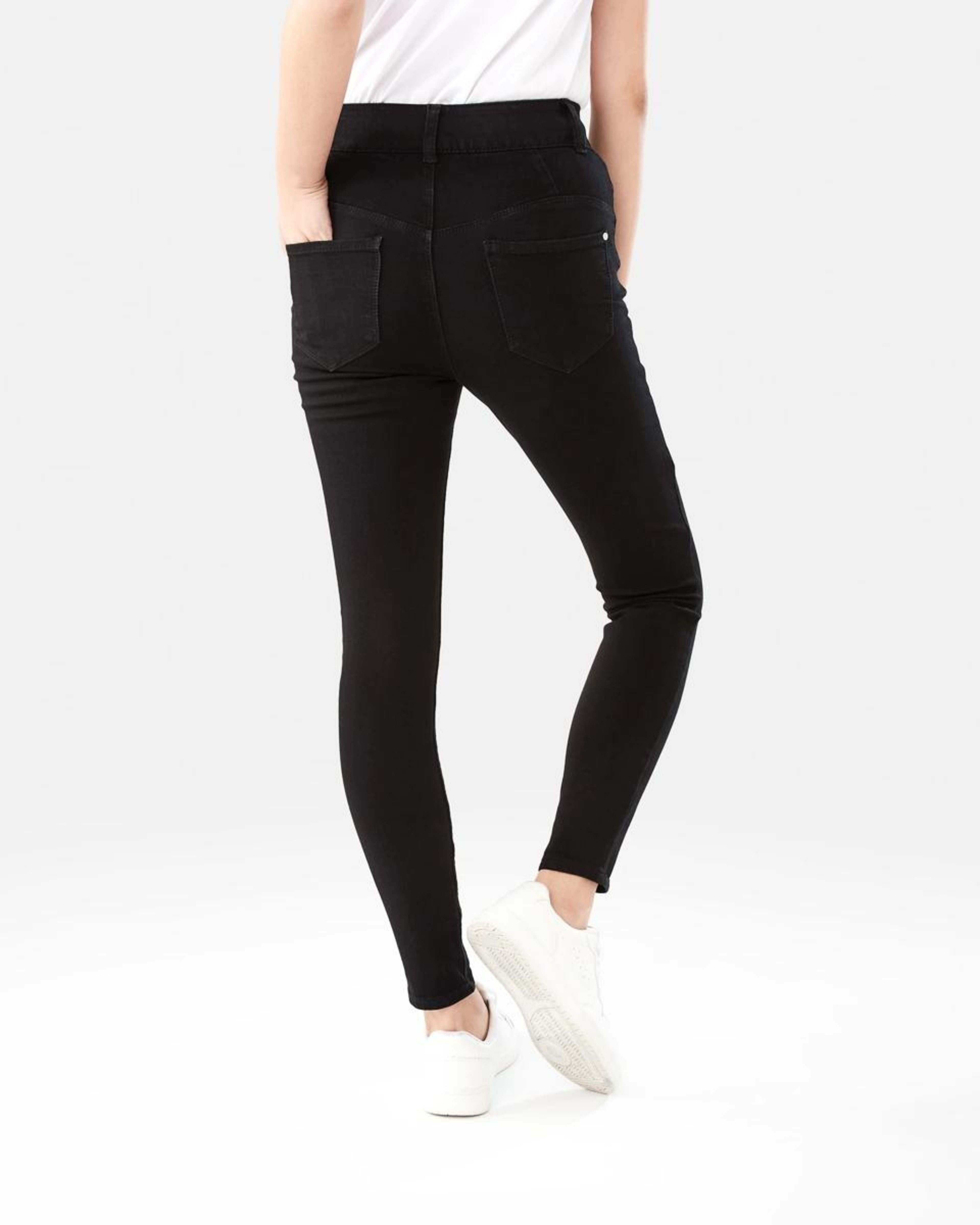 3 Shapewear Jeans BLACK WASH, 3 of 8