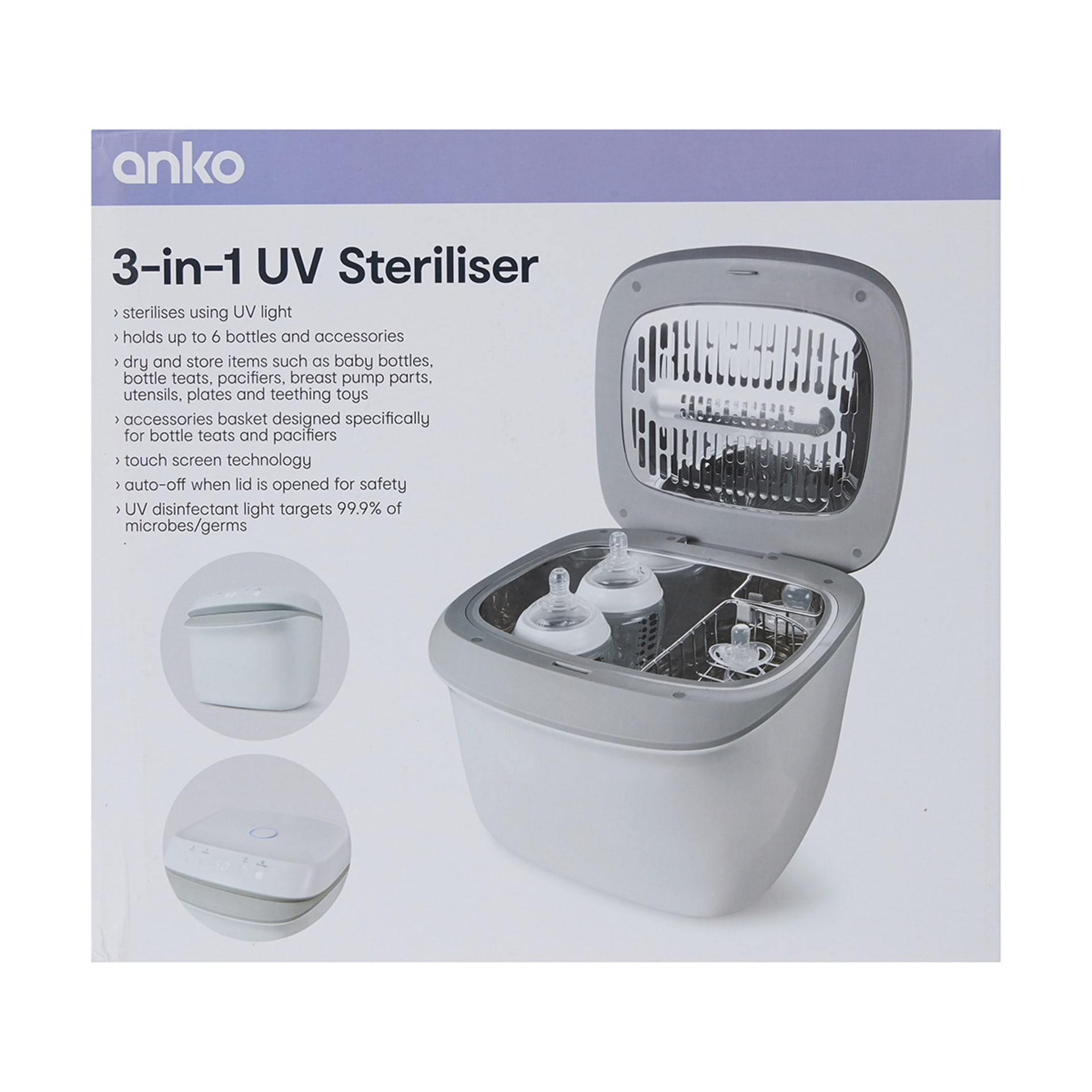3in1 UV Steriliser Kmart