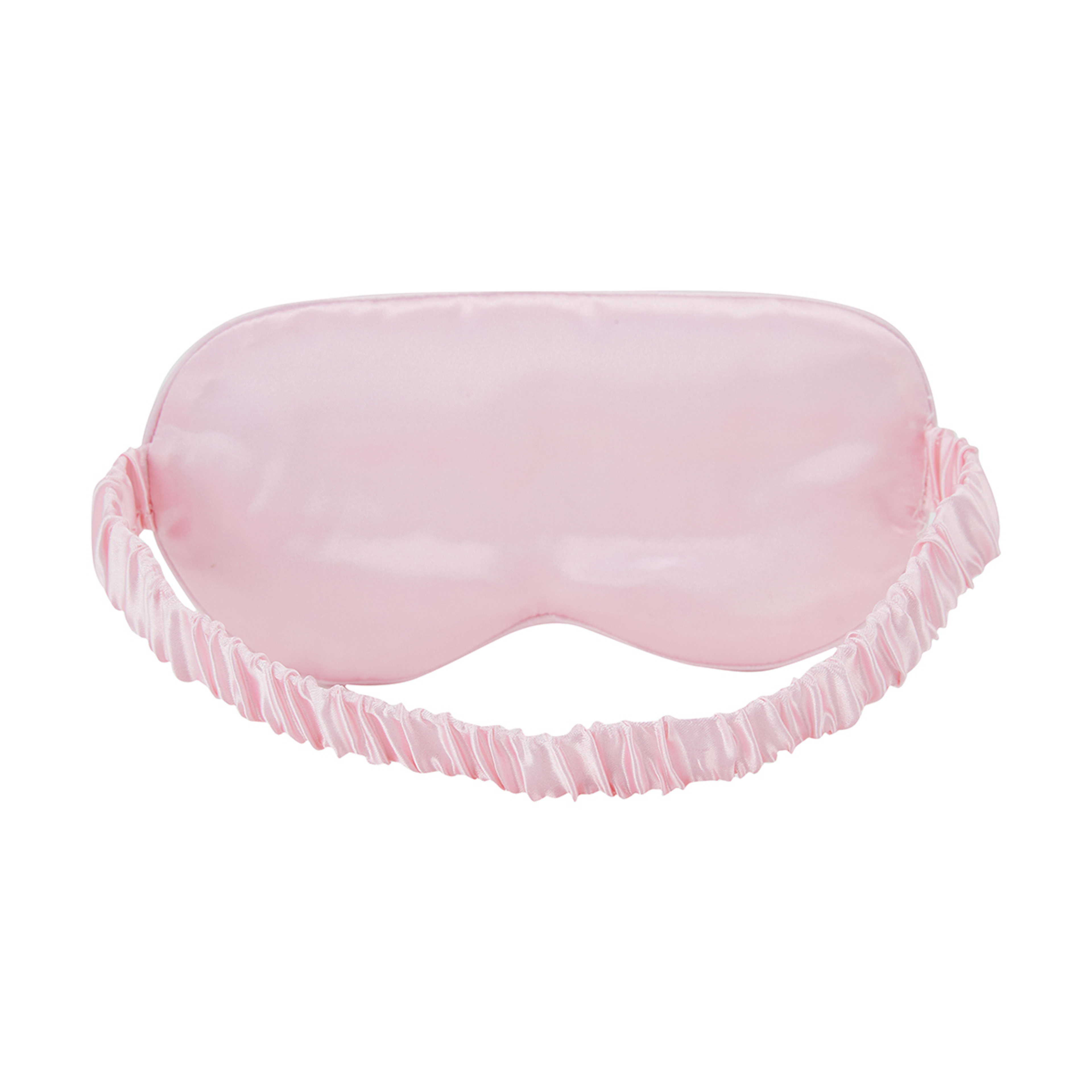 Eye Mask - Pink Satin - Kmart