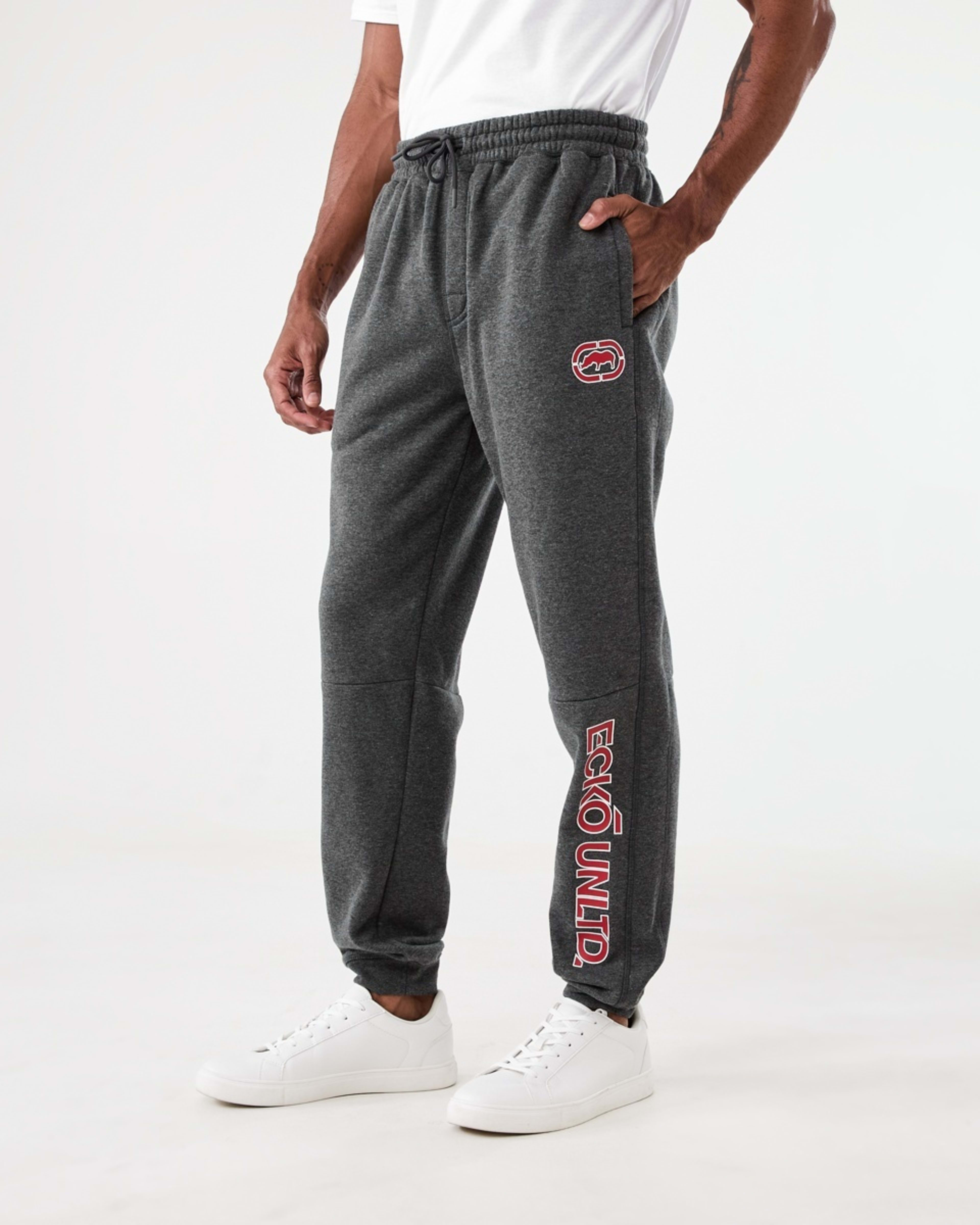 2 Ecko License Trackpants Charcoal Marle, 2 of 7