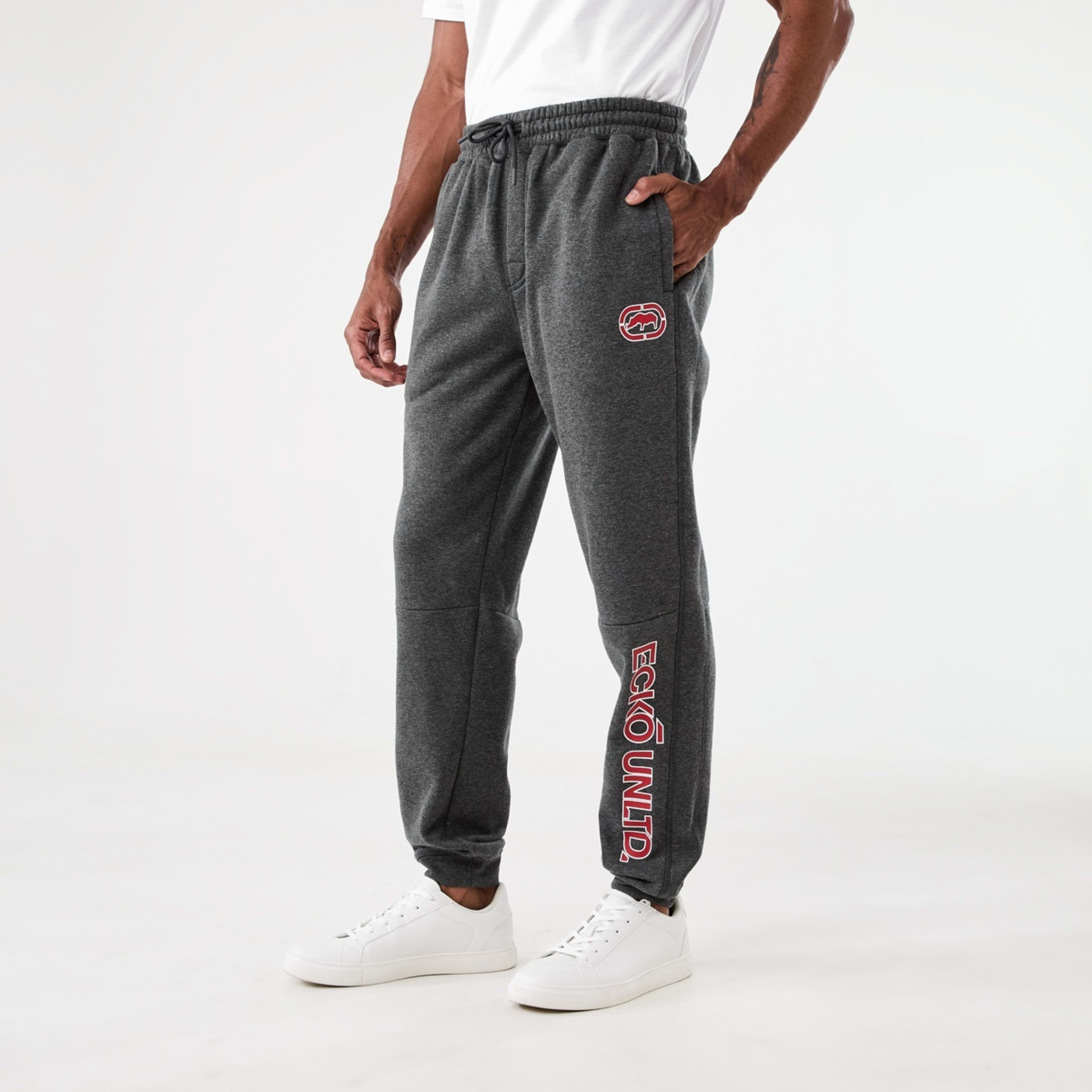 2 Ecko License Trackpants Charcoal Marle, 2 of 7