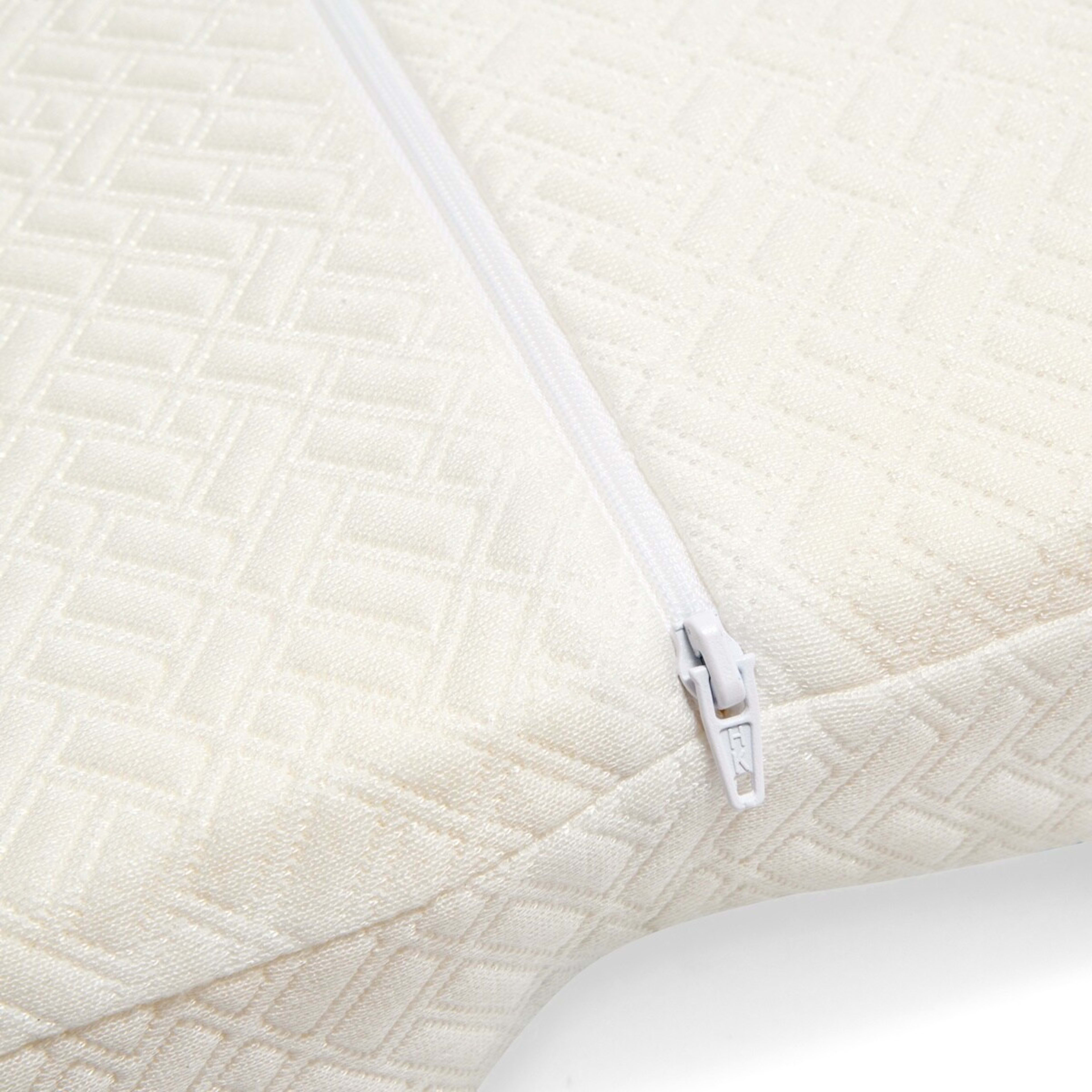 10 Ergonomic Memory Foam Pillow - Medium Profile, Blue and White, 10 of 10