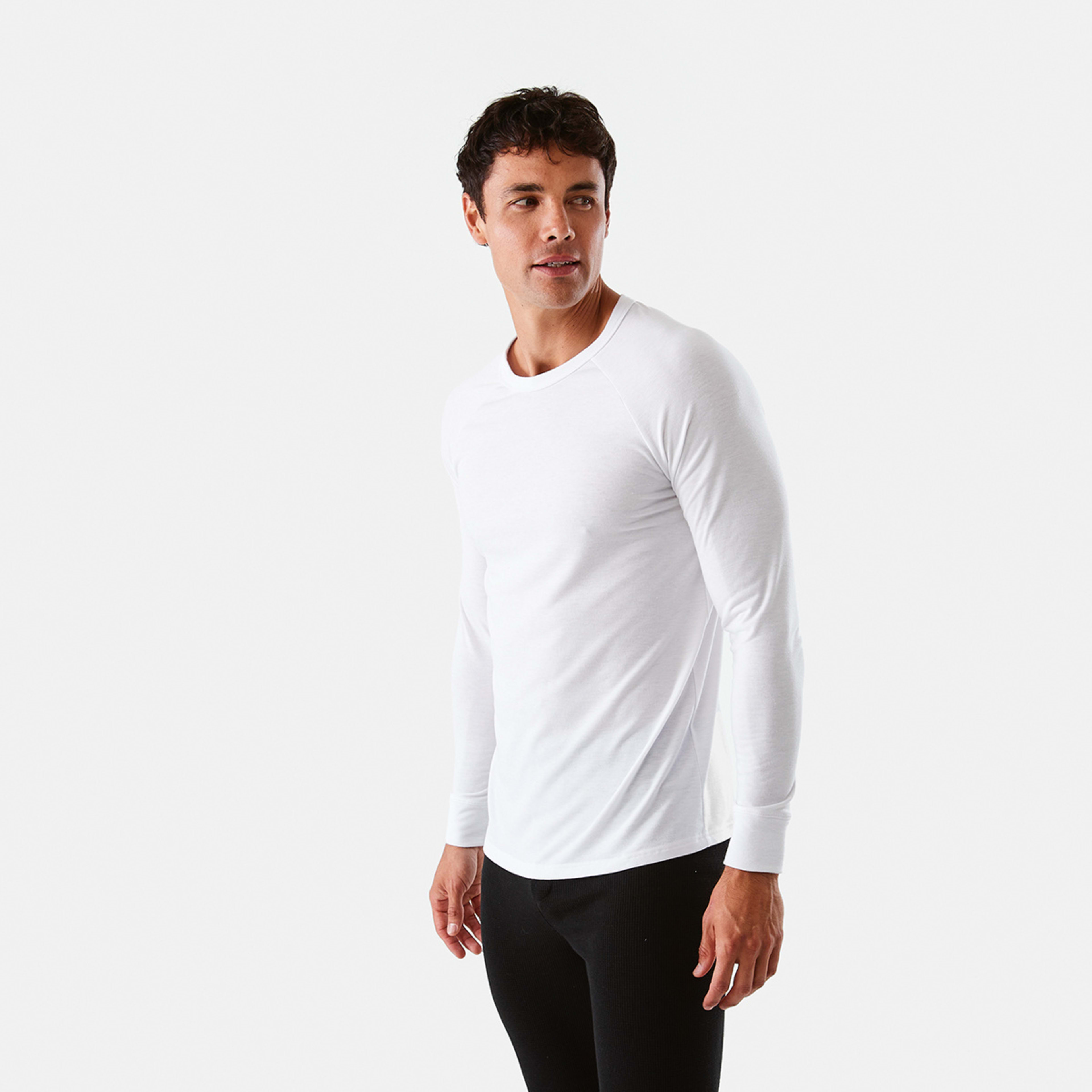 2 Long Sleeve Thermal Top White, 2 of 7