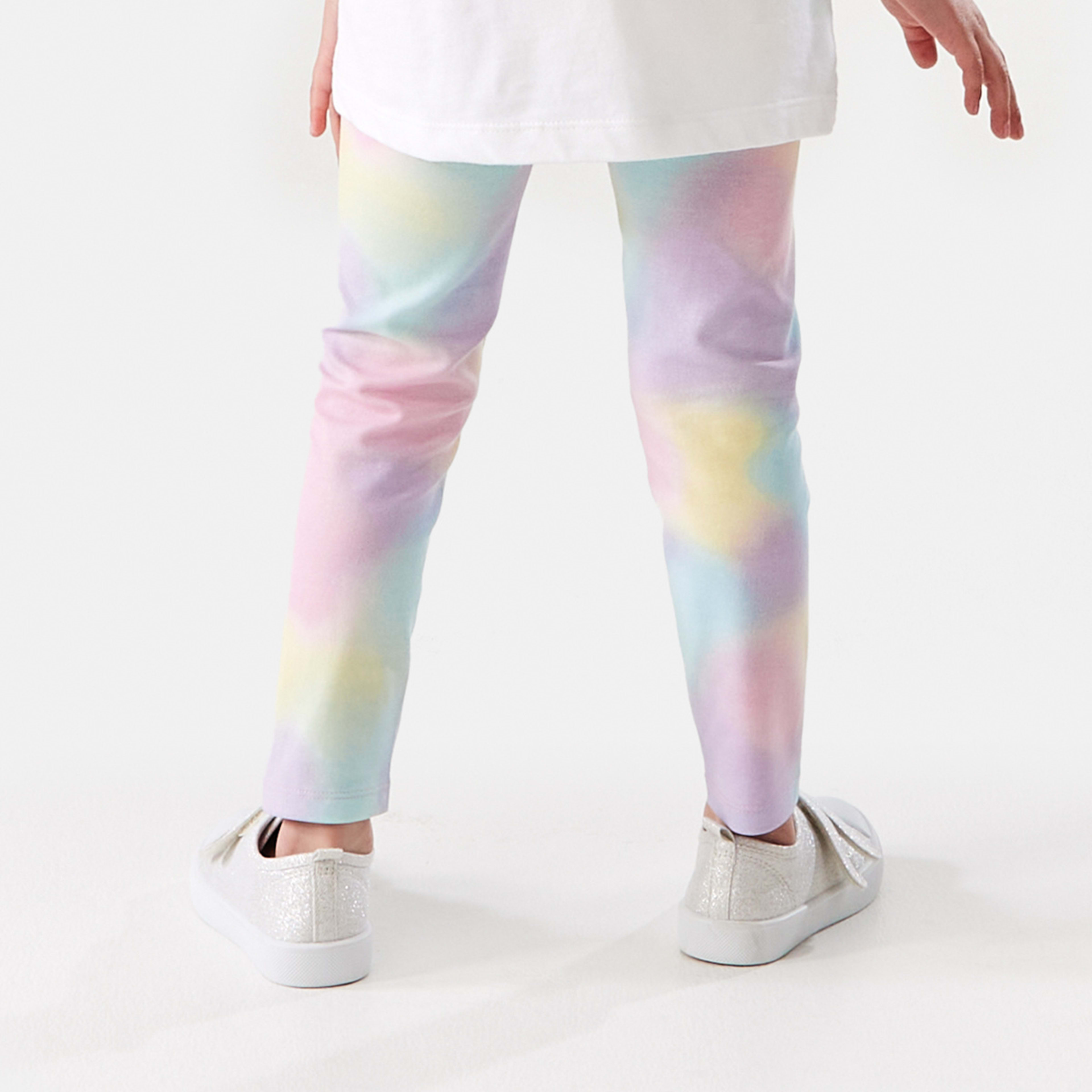 2 Print Leggings Tie Dye, 2 of 8