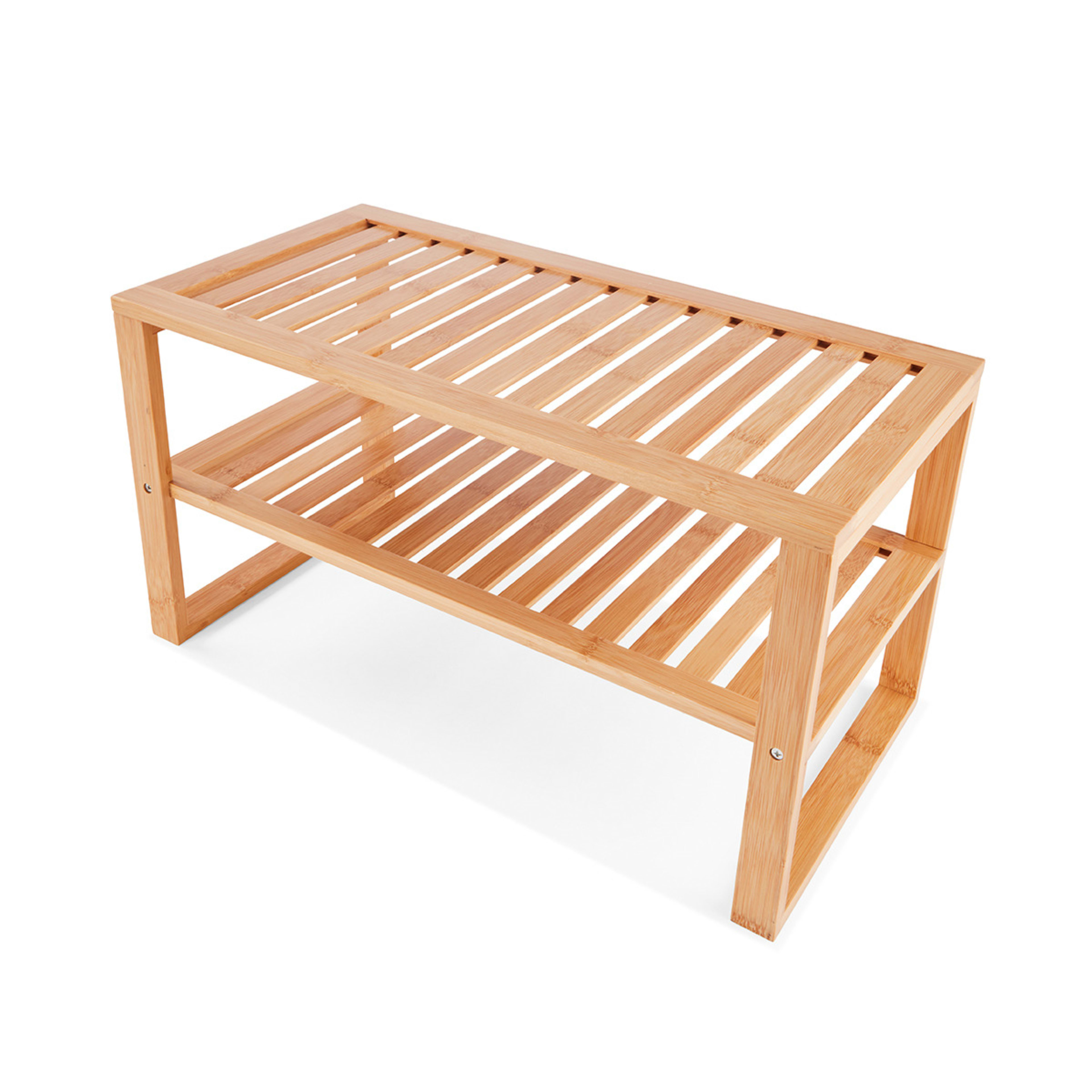 2 Tier Bamboo Pantry Shelf Kmart