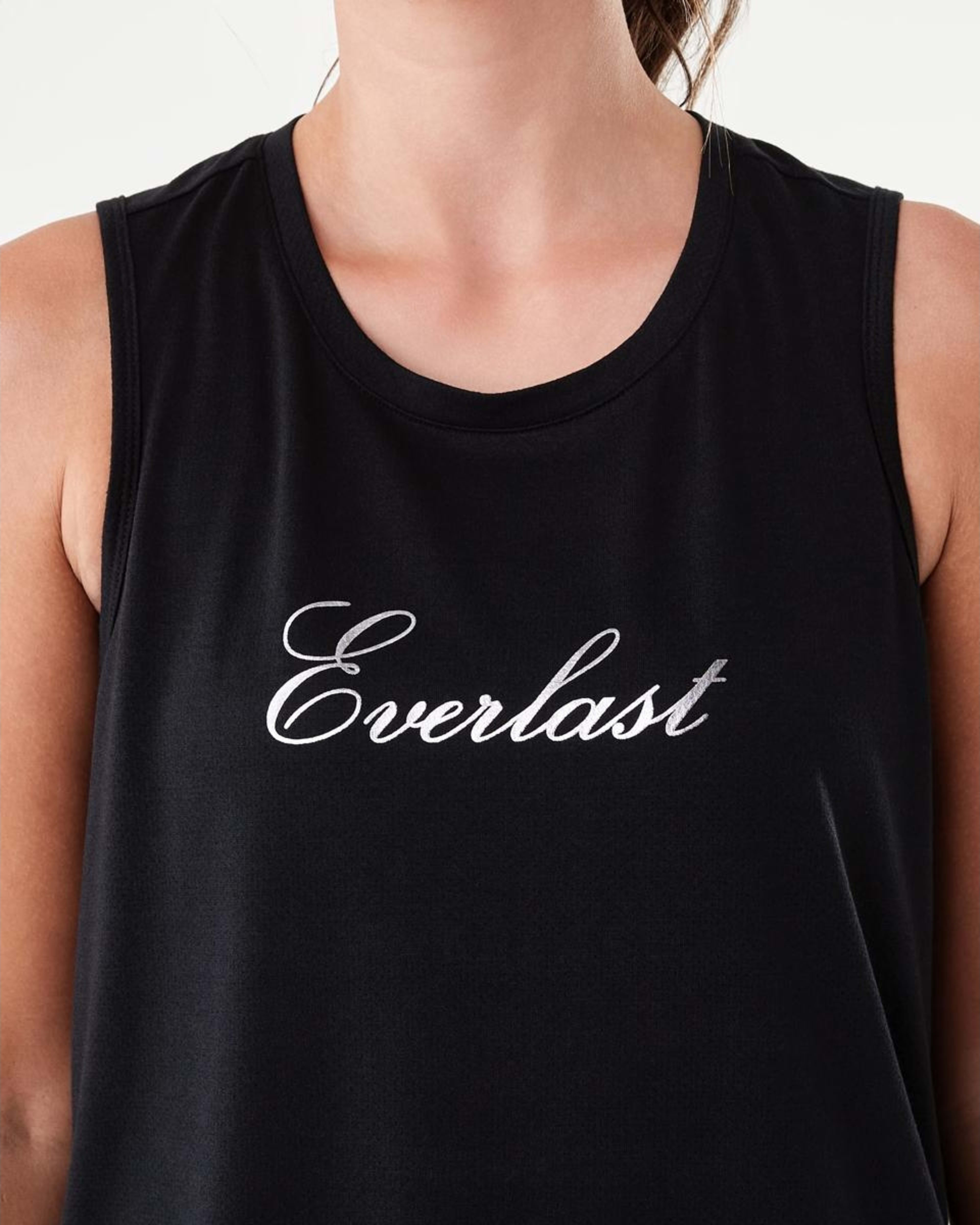 5 Everlast Womens Keyhole Tank Black, 5 of 8