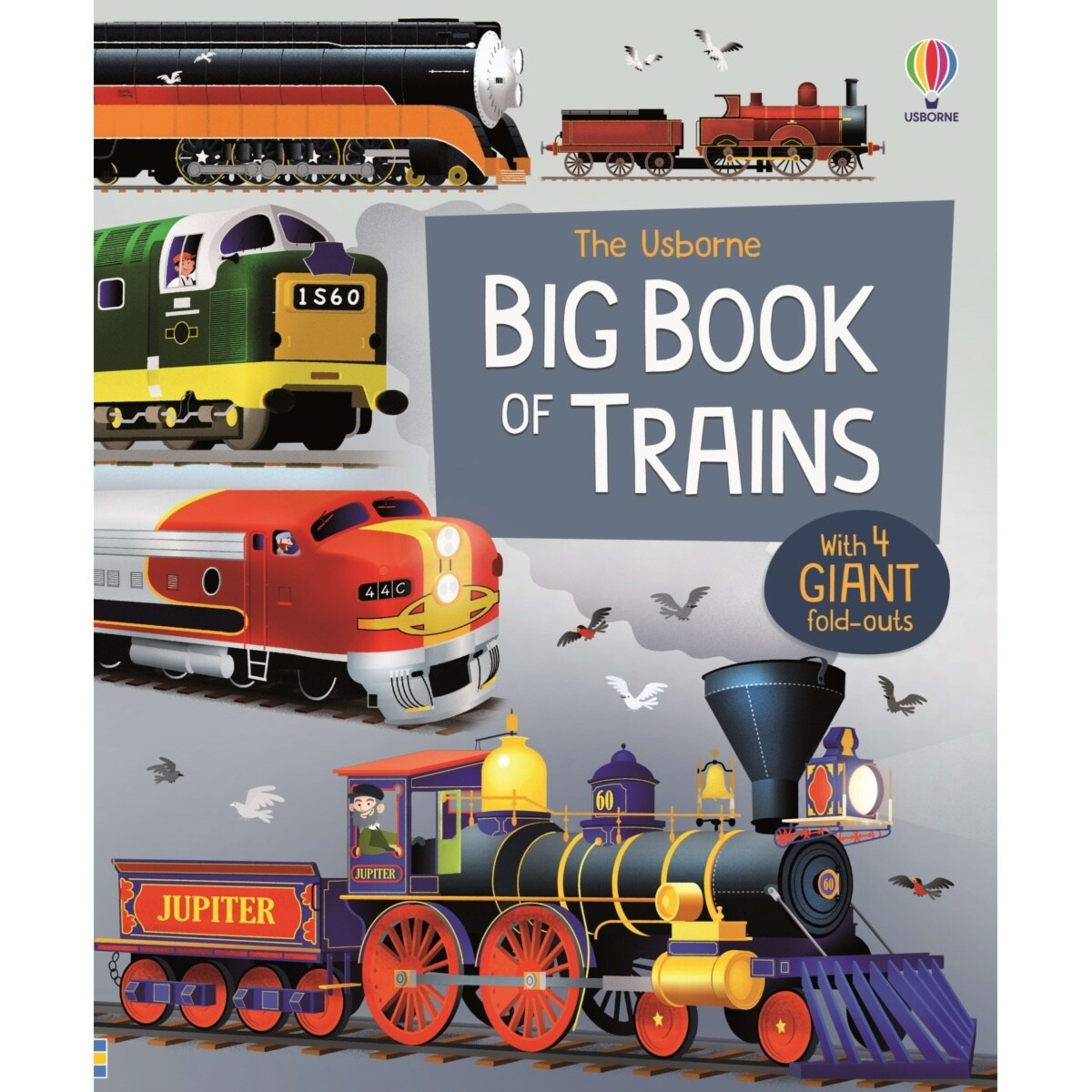 1 The Usborne Big Book of Trains - Book