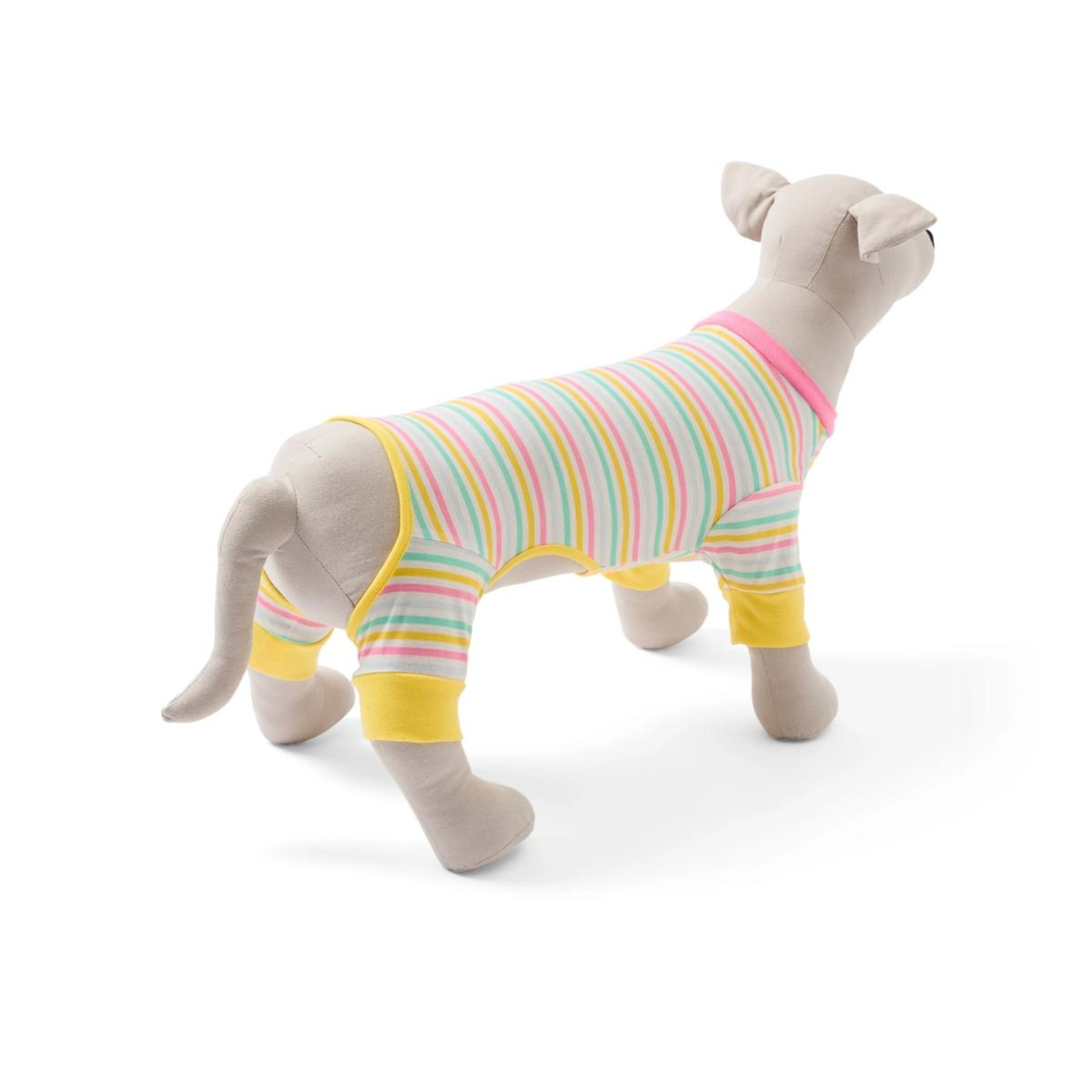 3 Pet Pyjamas Stripe - Medium, Pink, 3 of 9