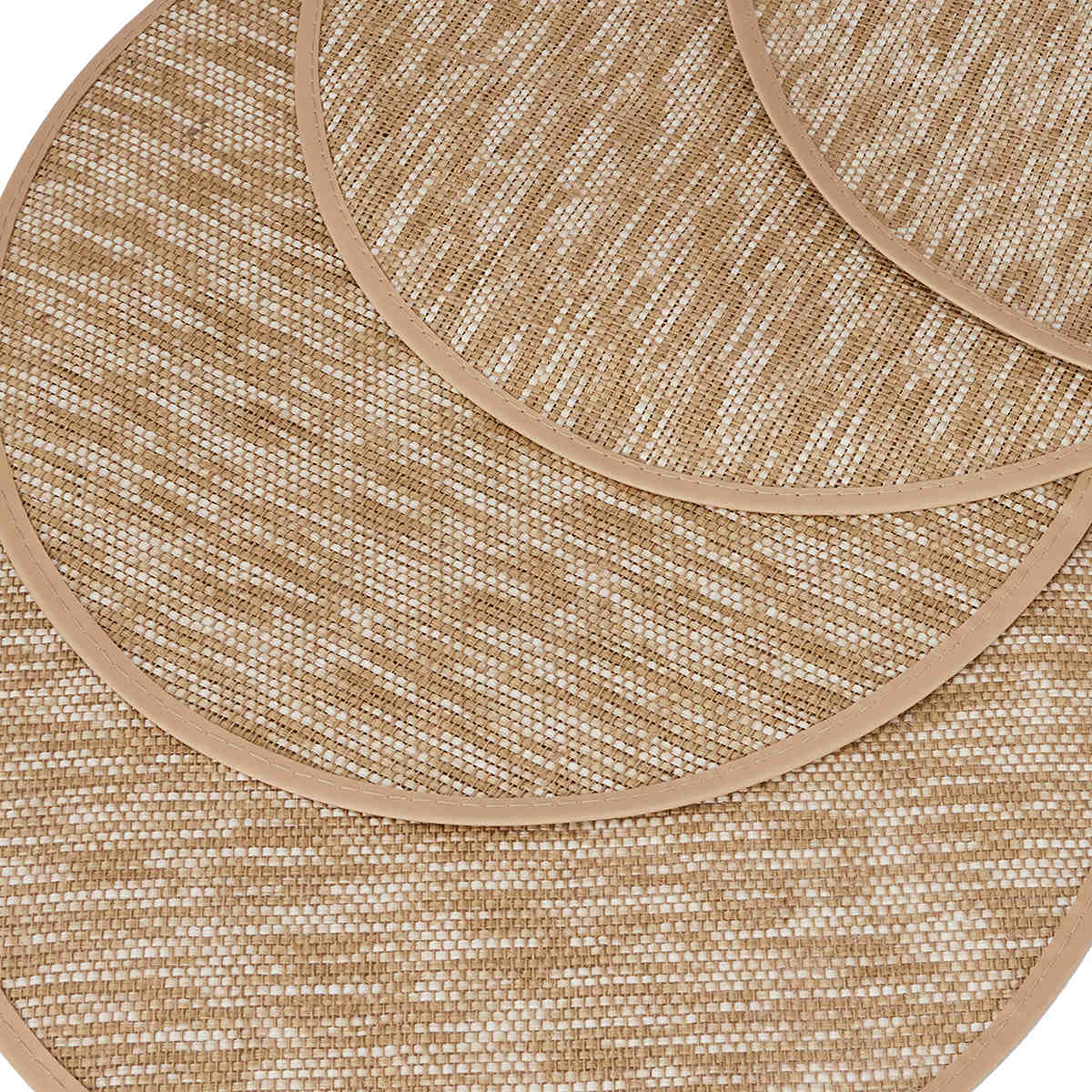 4 Pack Natural Round Placemat Kmart