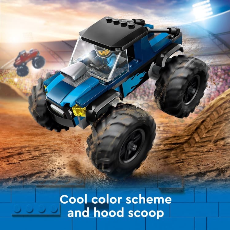 LEGO City Great Vehicles Blue Monster Truck 60402 - Kmart