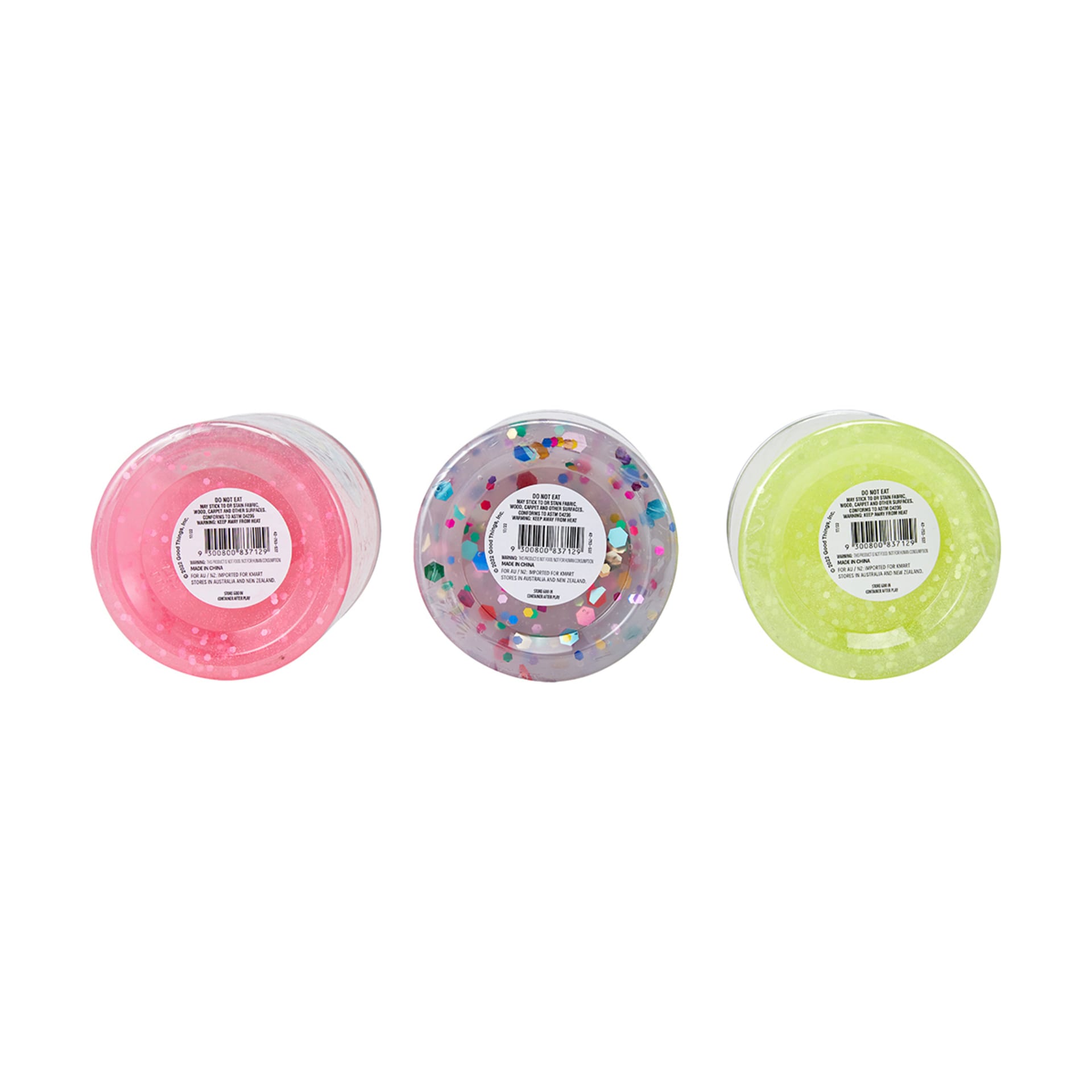Glitter Goo Sticker Label 425g Assorted Kmart