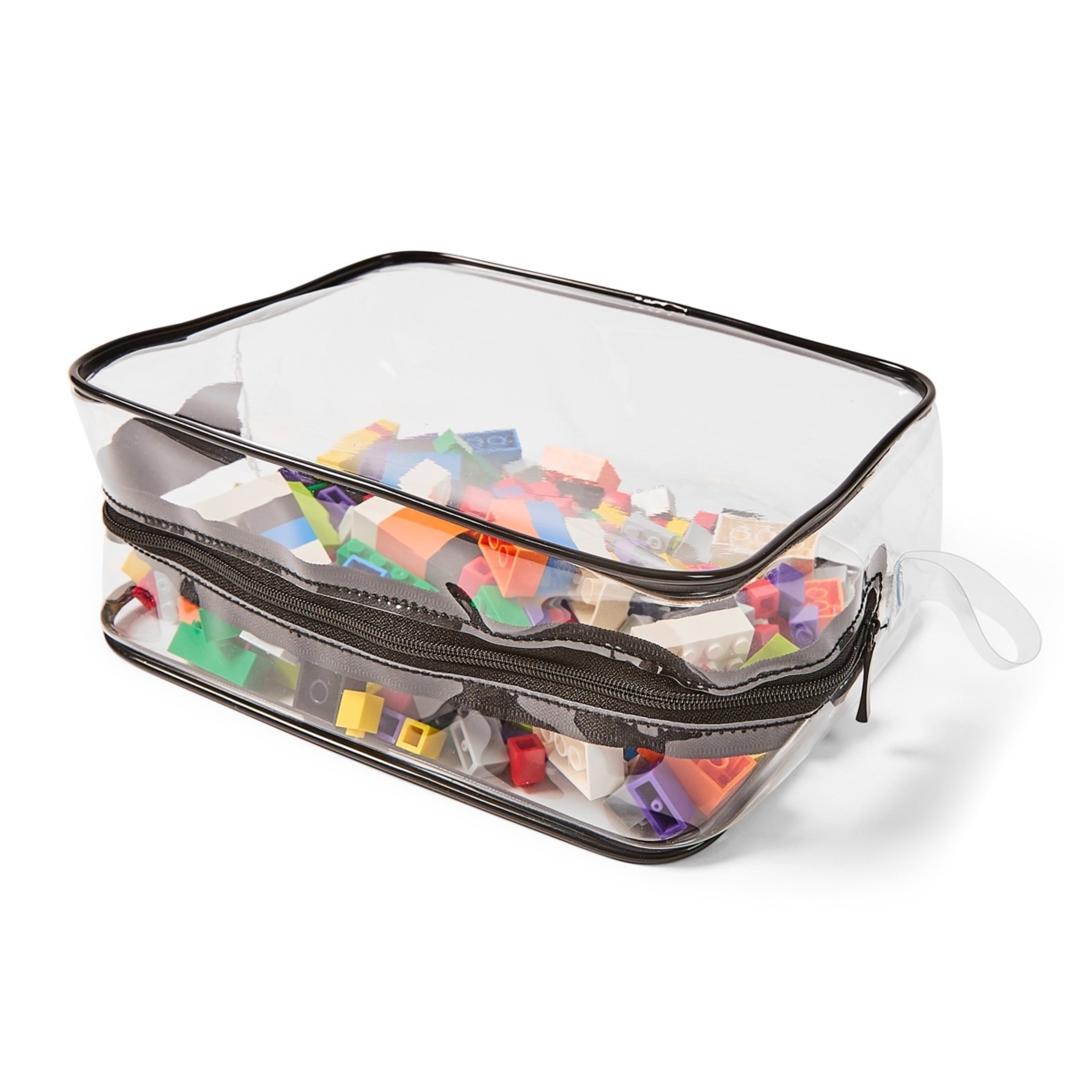 3 3 Piece Clear Soft Packing Cube Set, 3 of 10