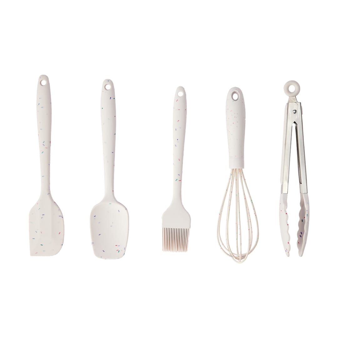 5 Piece Silicone Utensils Kmart