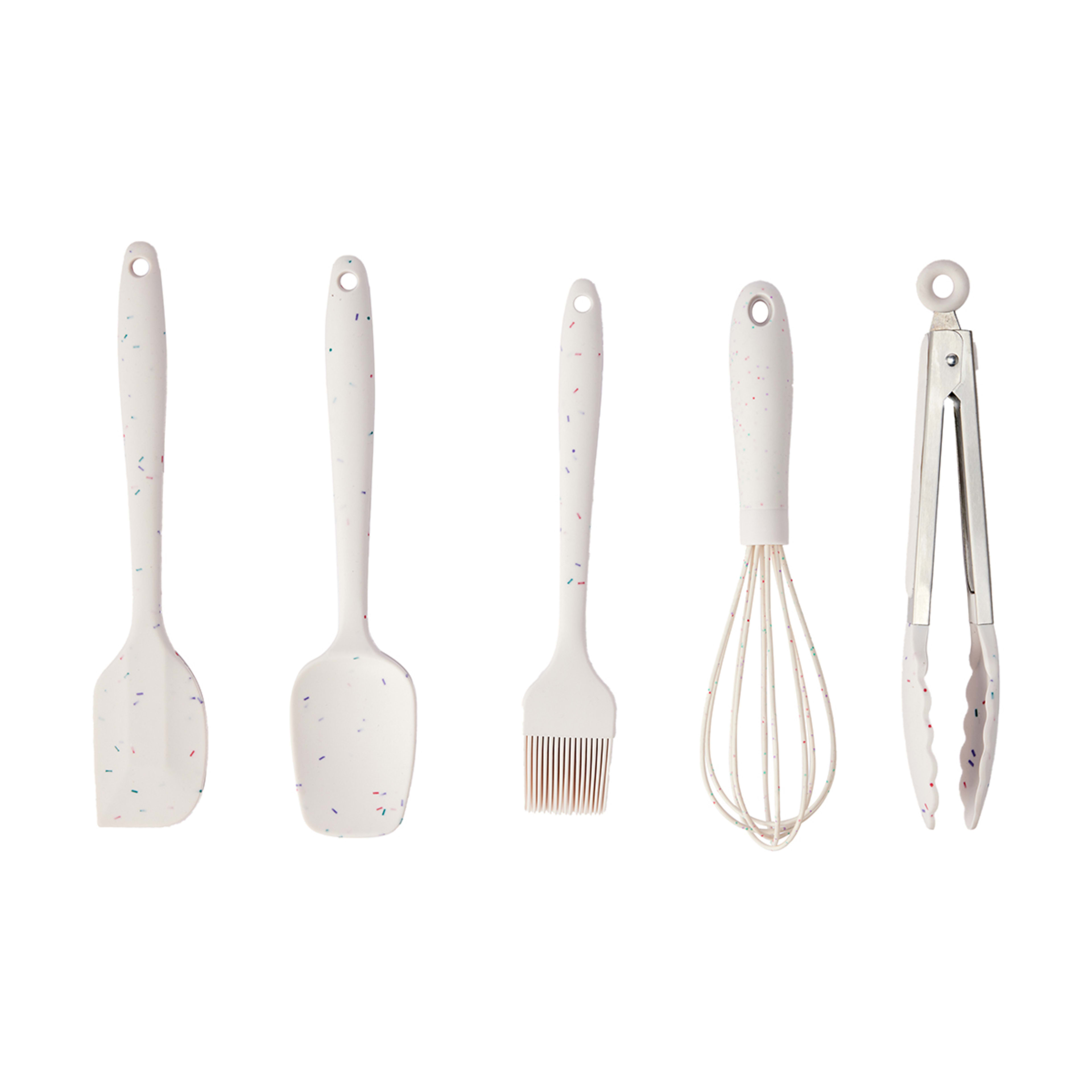 5 Piece Silicone Utensils Kmart