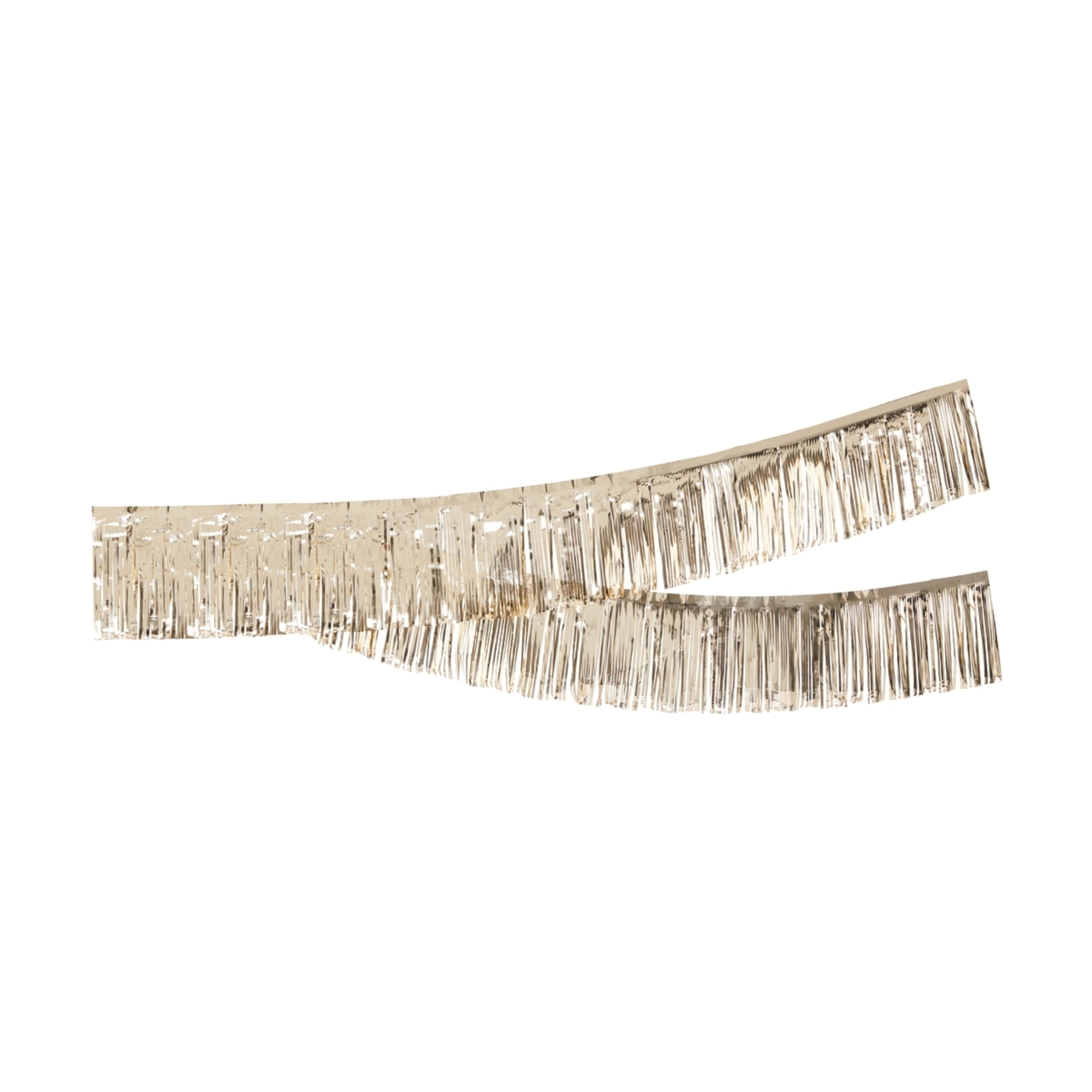 1 2 Pack Gold Foil Fringe Garland