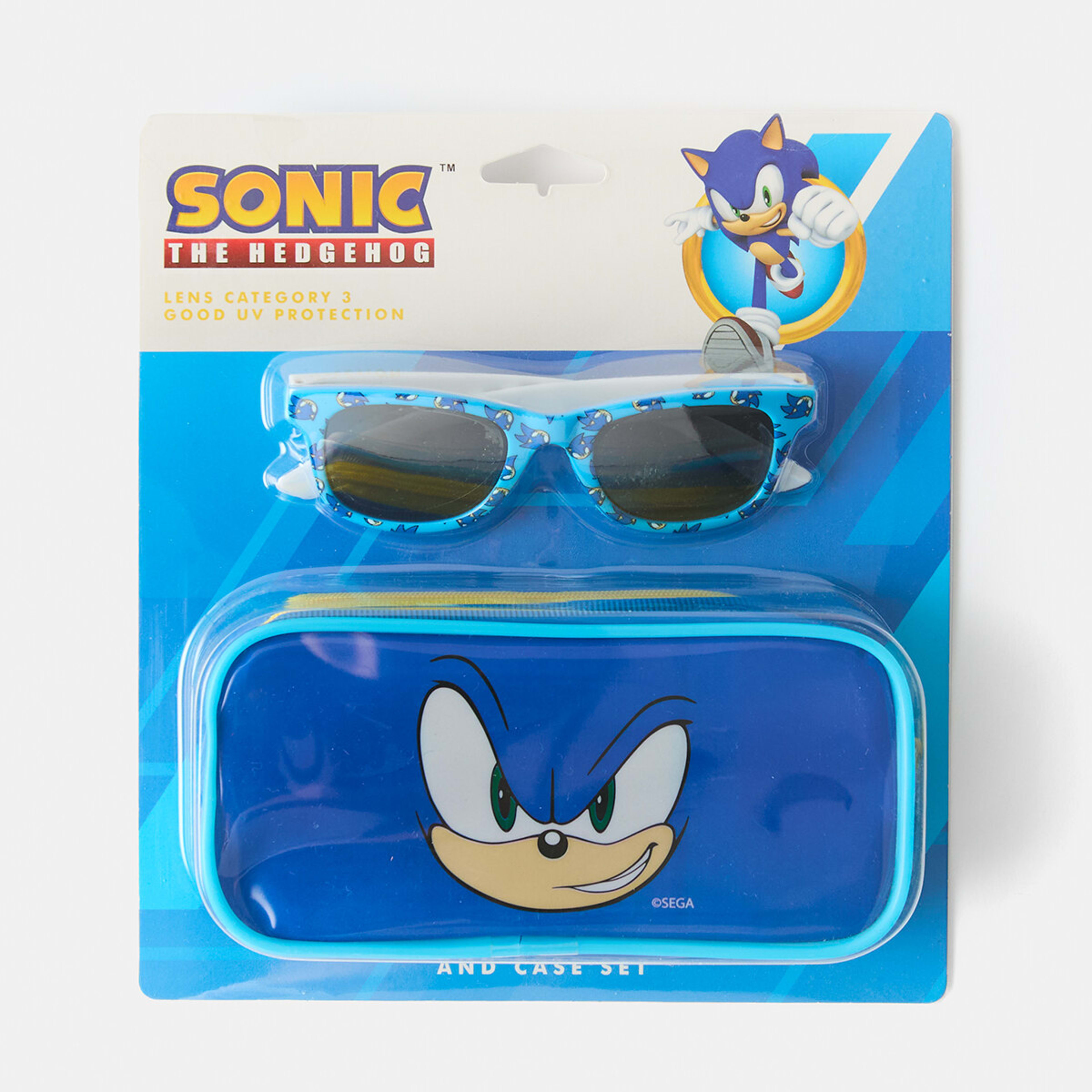 5 Sonic The Hedgehog License Sunglasses and Case Set Sonic, 5 of 5