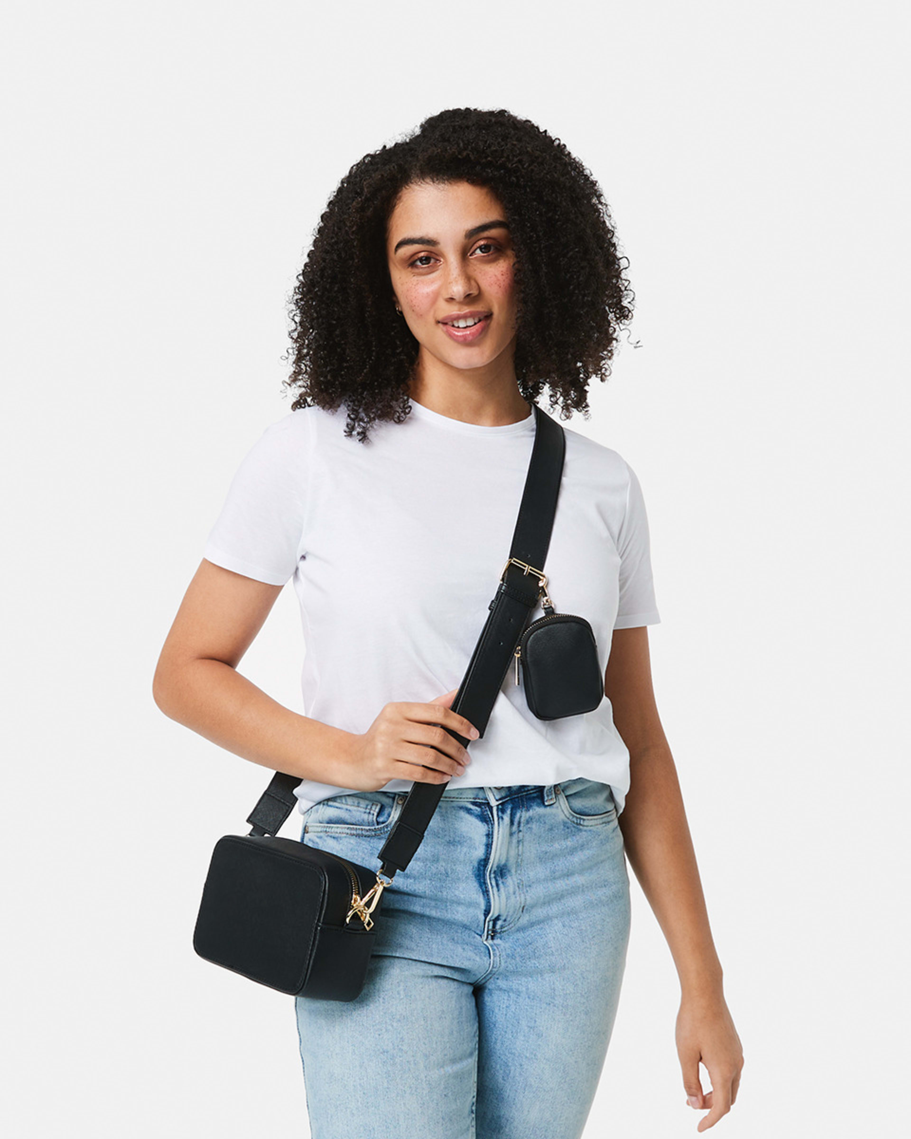 PU Camera Crossbody Bag - Kmart