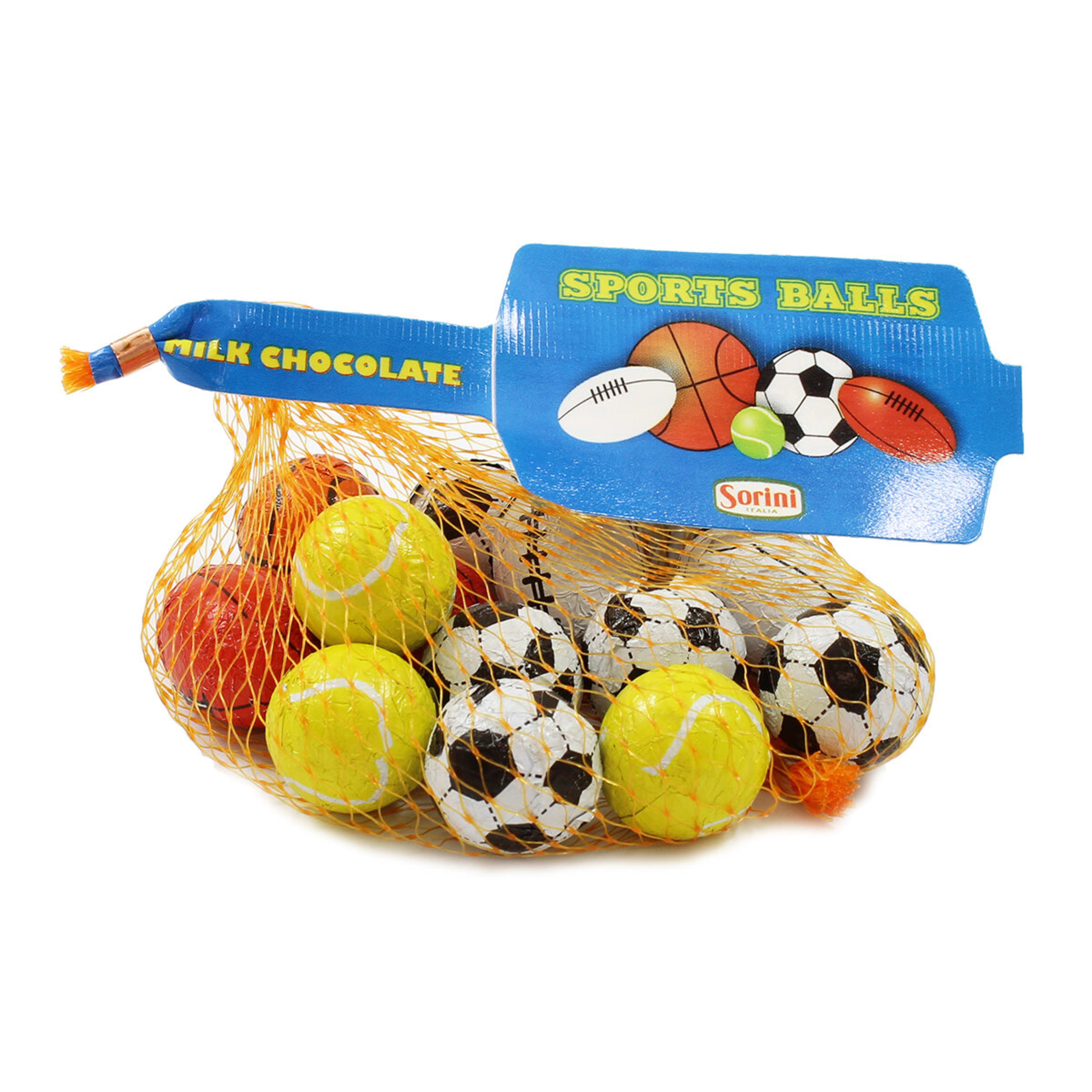 1 Sorini Milk Chocolate Cream Filled Sports Balls 60g