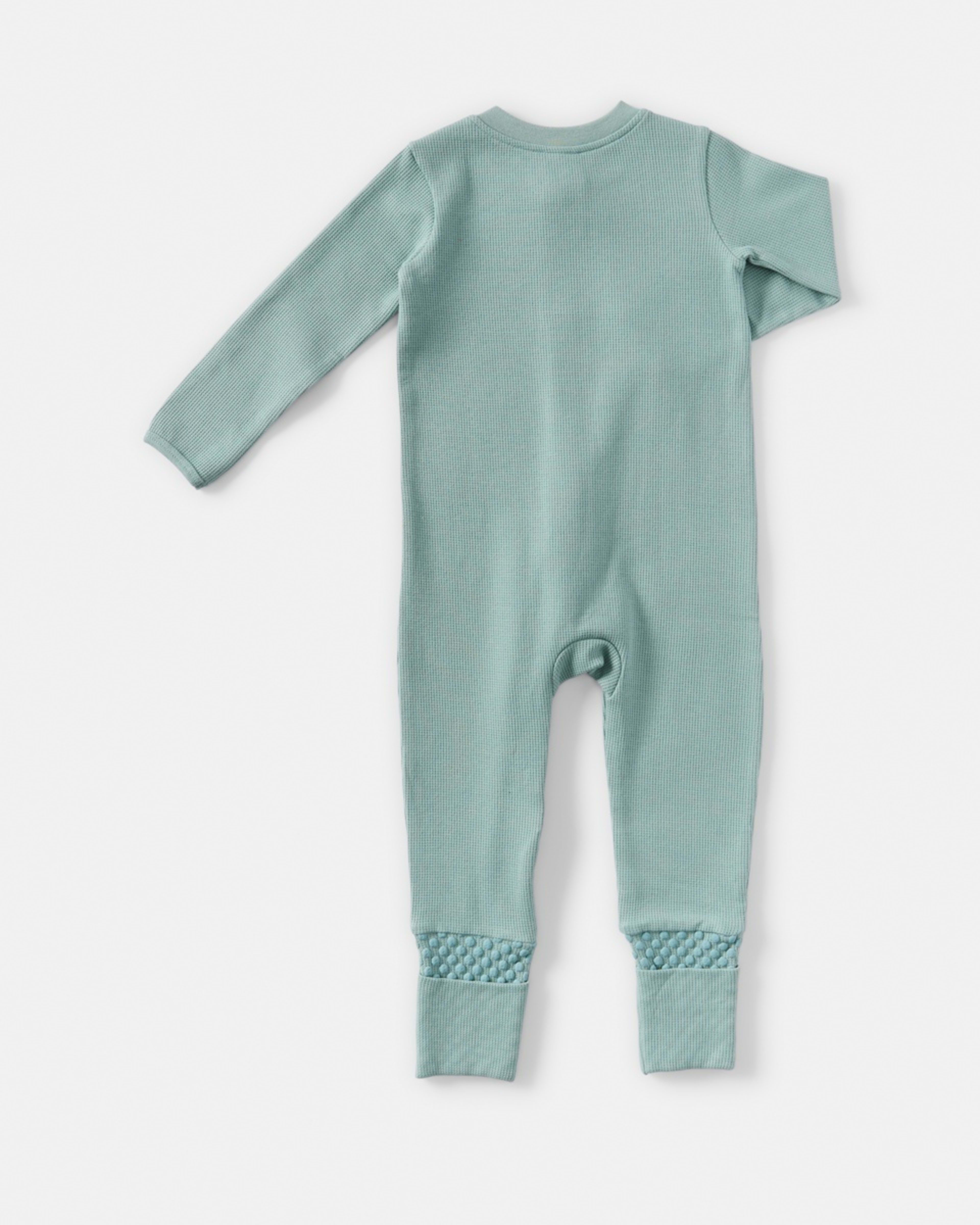 2 Waffle Coverall Blue Surf, 2 of 3