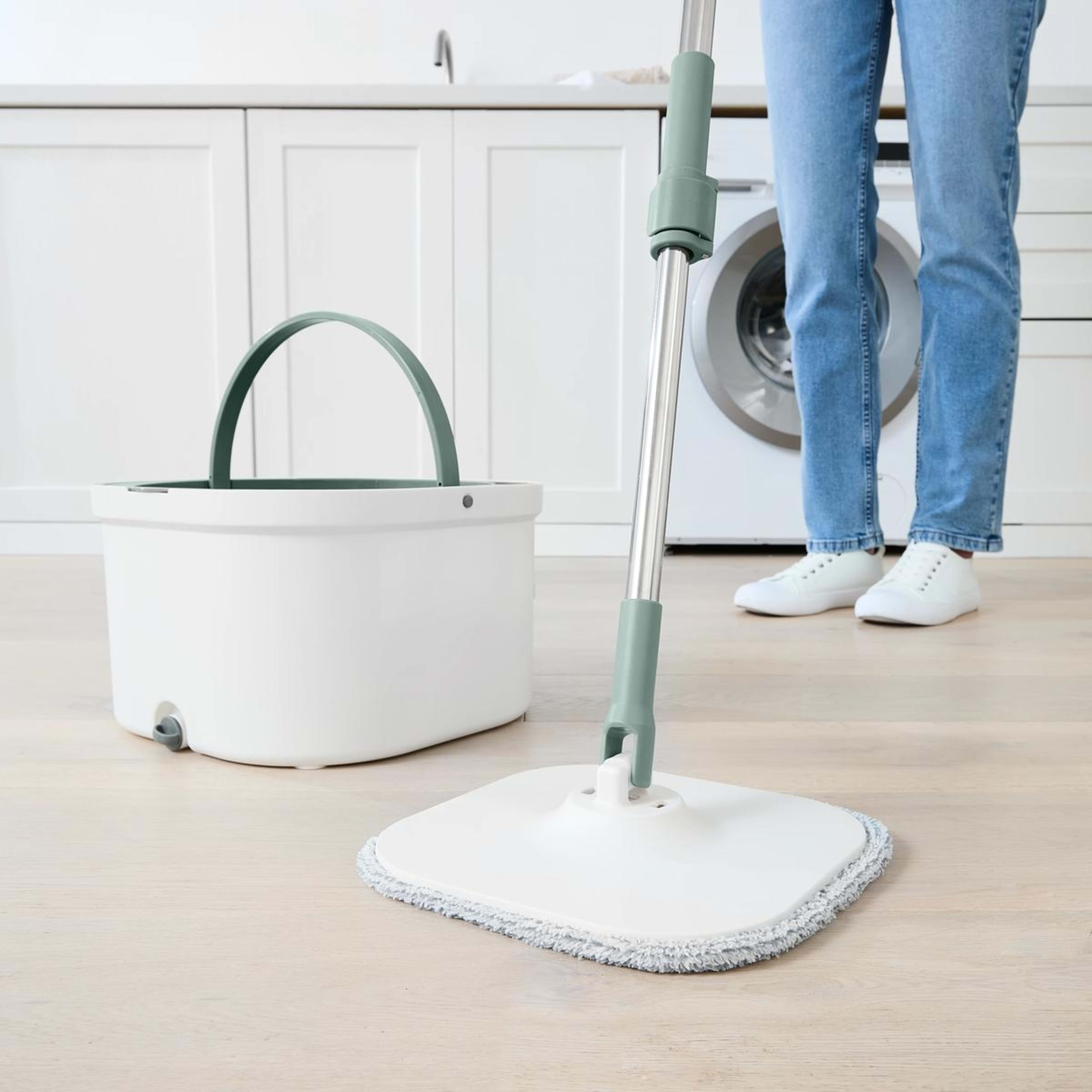 4 Dual Section Spin Mop Set, 4 of 10