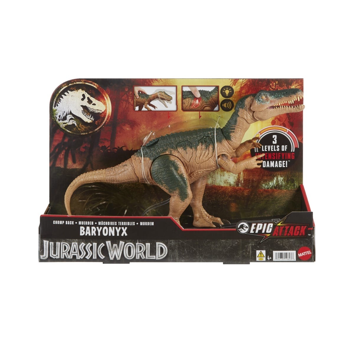 Jurassic World Epic Attack Baryonyx Dinosaur Figure Kmart