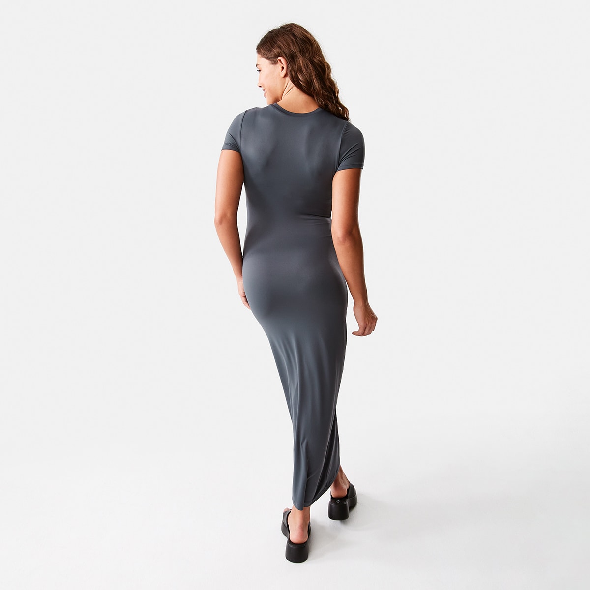 Short Sleeve Luxe Maxi Dress Kmart NZ