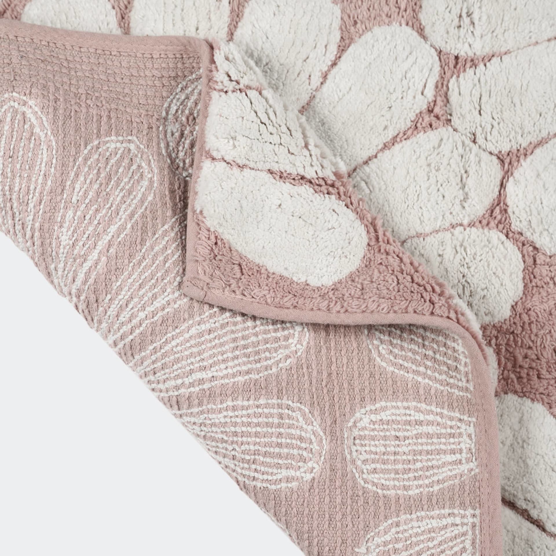 Flower Bath Mat Pink Kmart