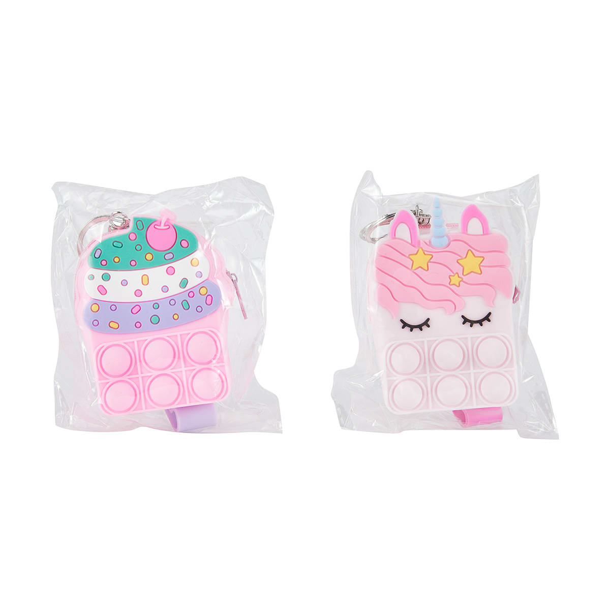 Keyring Popper Coin Purse Assorted Kmart