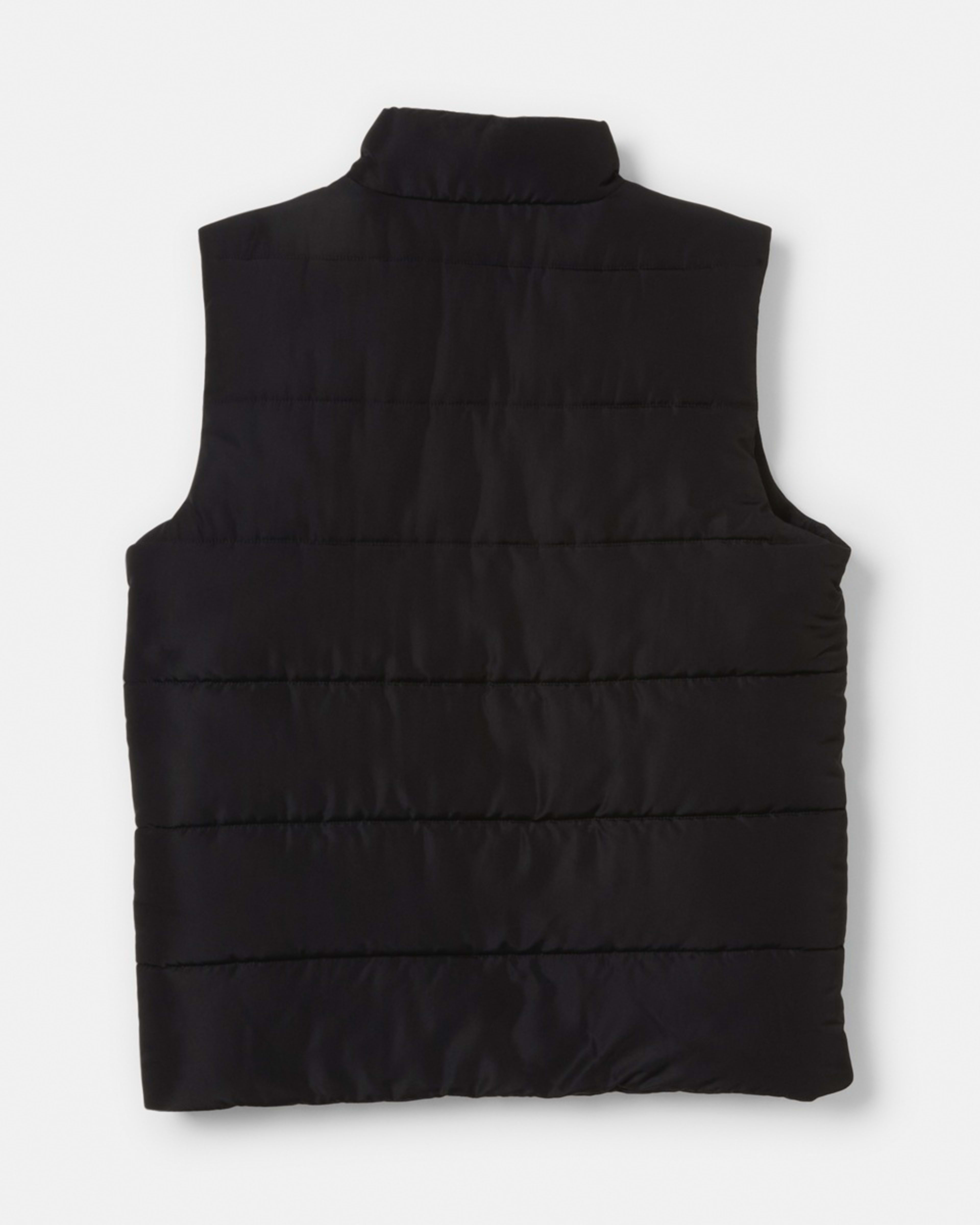 9 Basic Puffer Vest Black, 9 of 9
