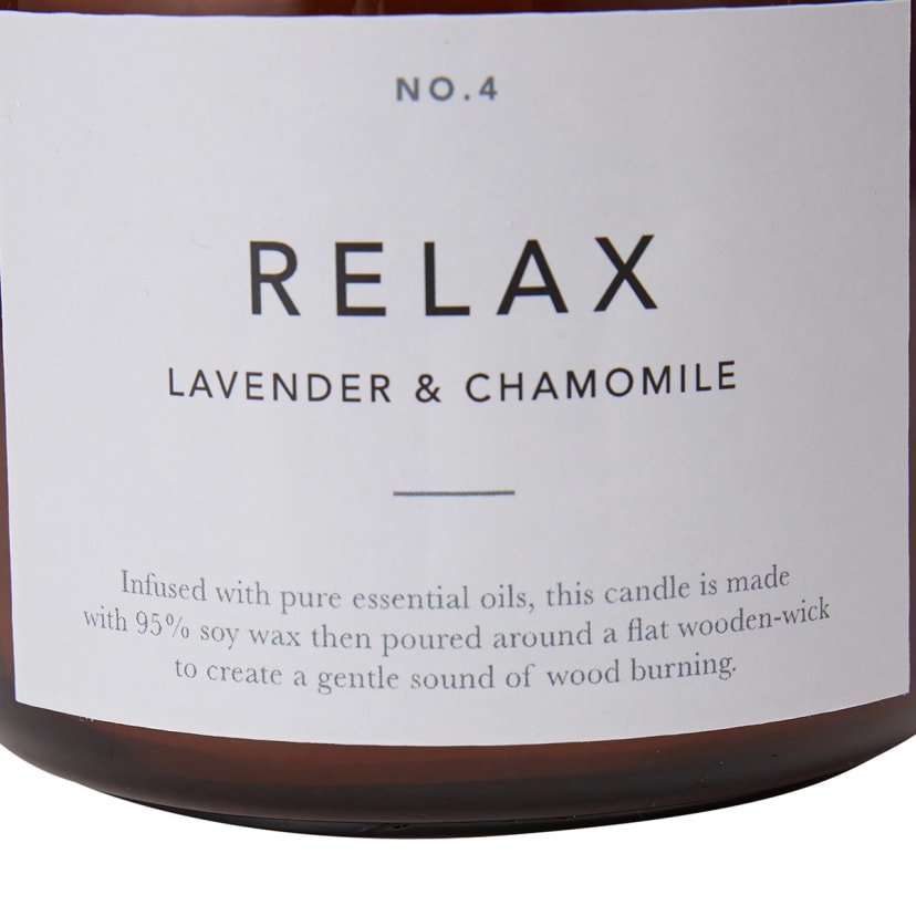 Relax Soy Blend Fragrant Candle Large Kmart