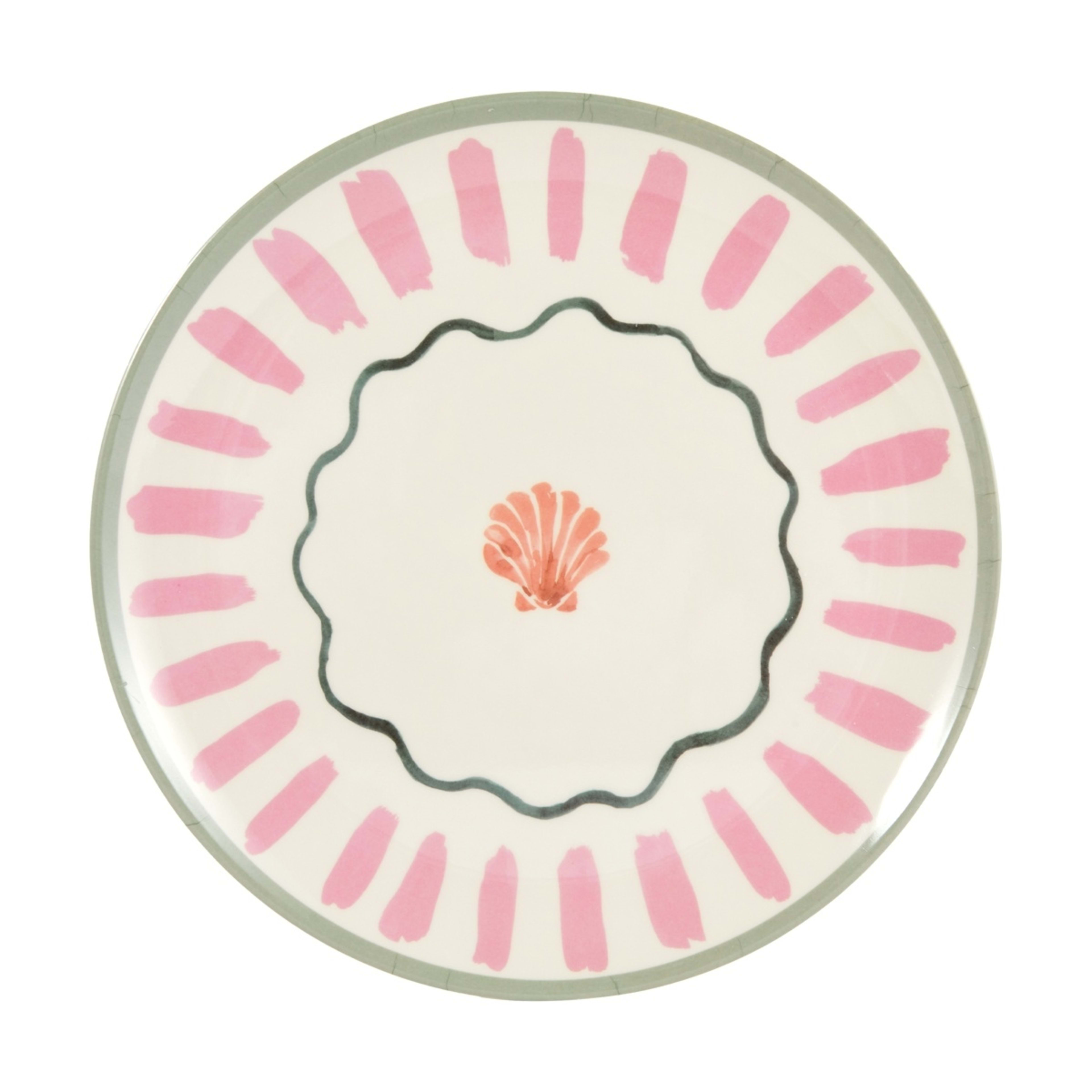 5 4 Pack Tropical Dinner Plates, 5 of 8