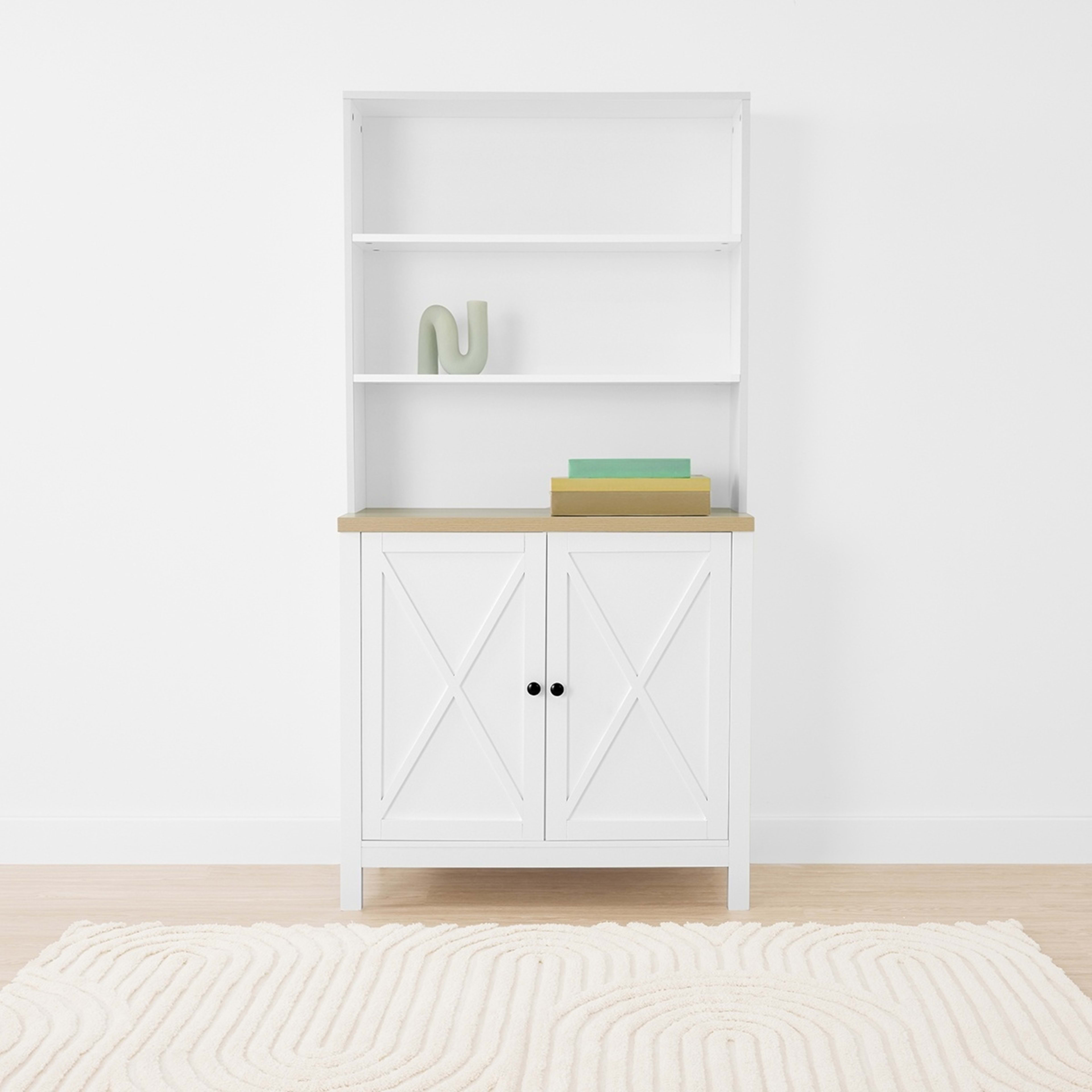 1 Camille Storage Unit with Adjustable Shelves