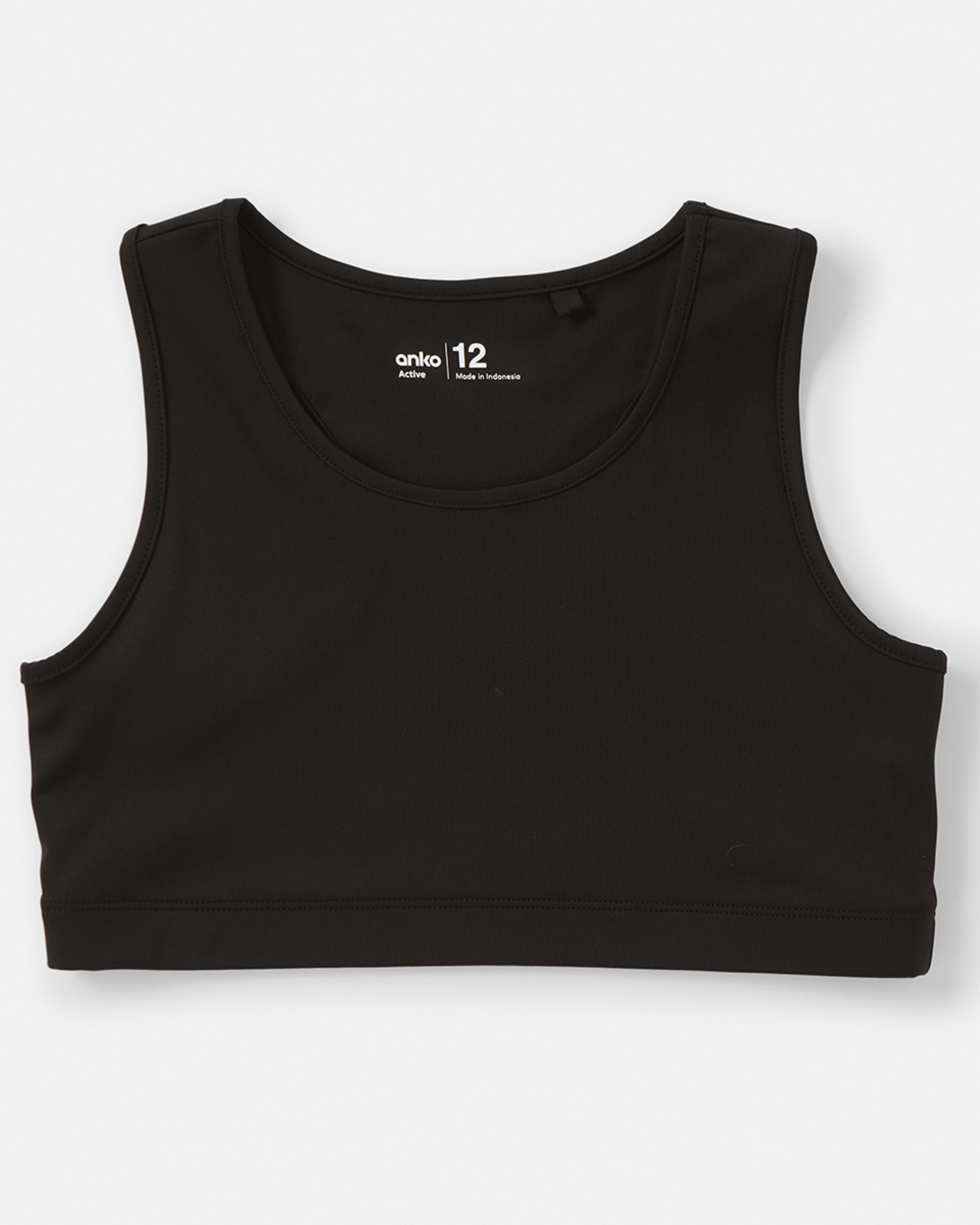 8 Active Kids Crop Top BLACK, 8 of 9