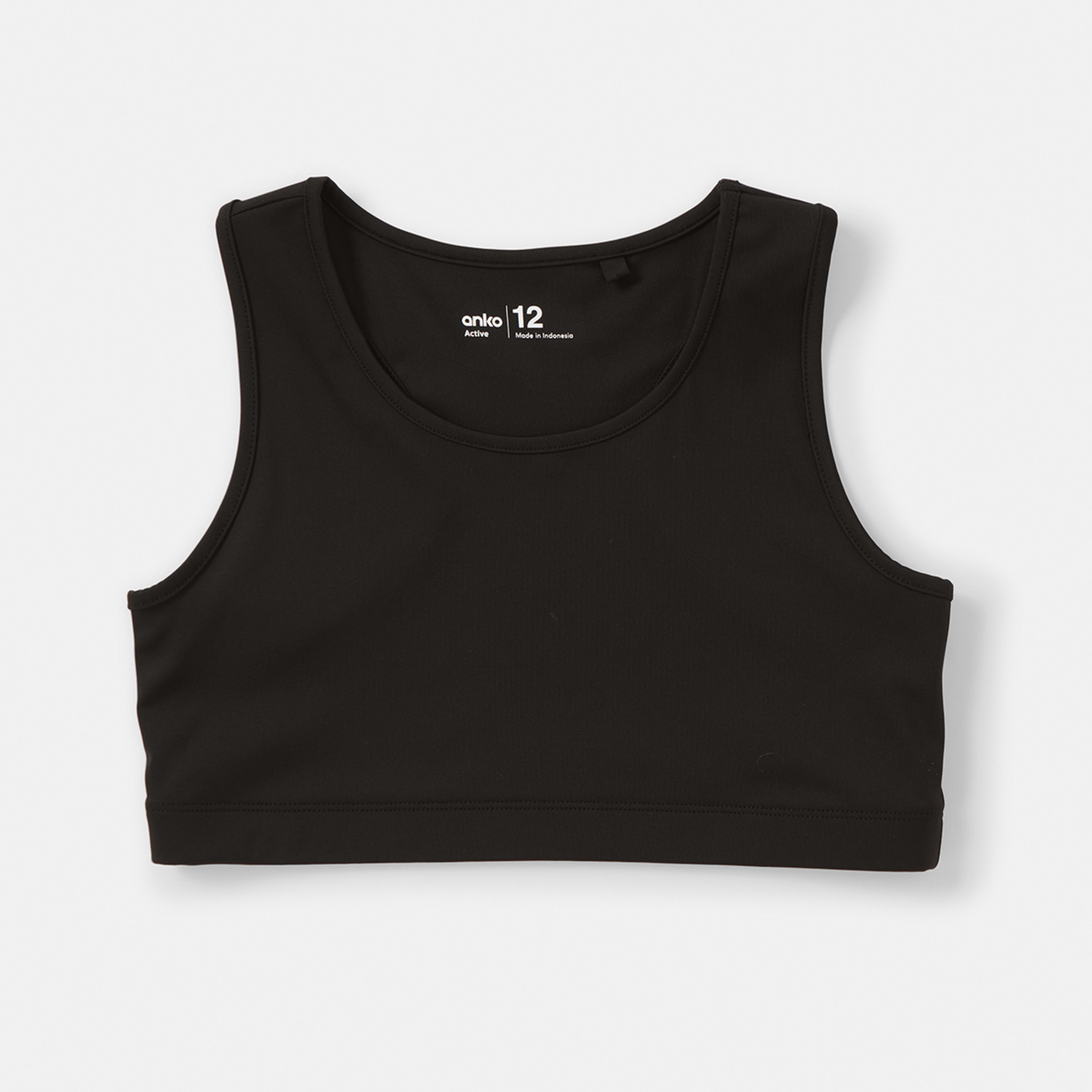 8 Active Kids Crop Top Black, 8 of 9
