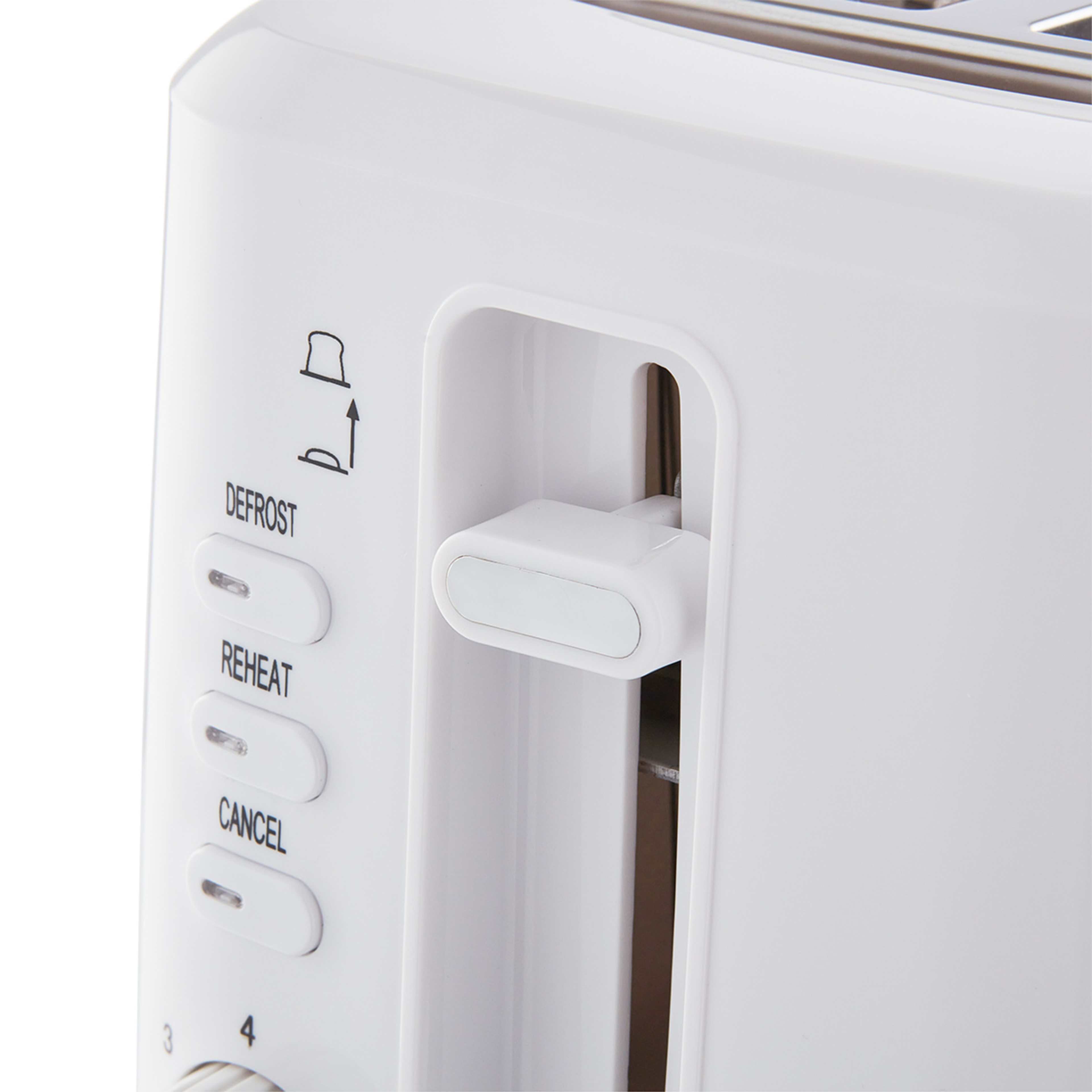2 Slice Toaster White Kmart