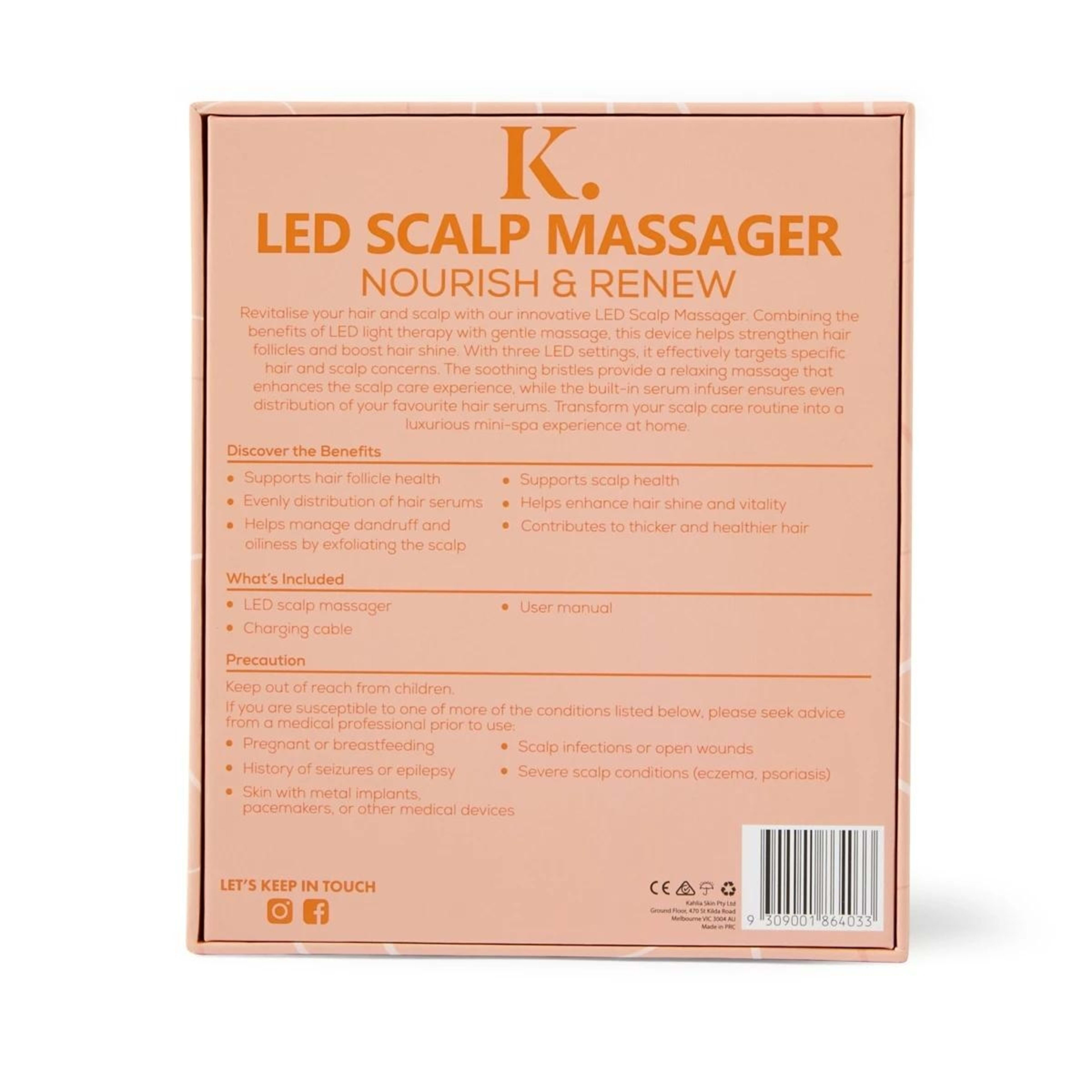 3 Kahlia Skin LED Scalp Massager, 3 of 7