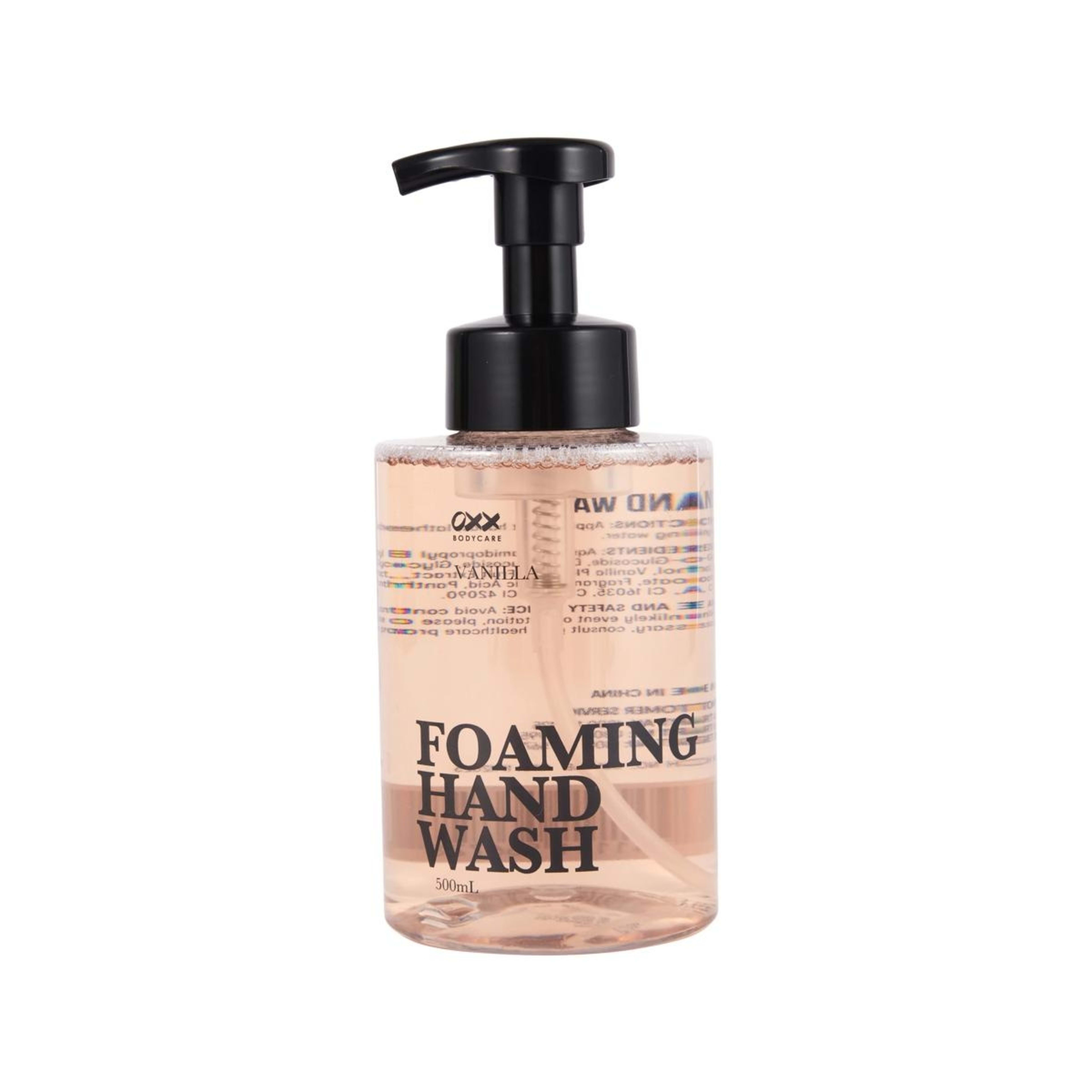 1 OXX Bodycare Foaming Hand Wash 500ml - Vanilla, 1 of 3