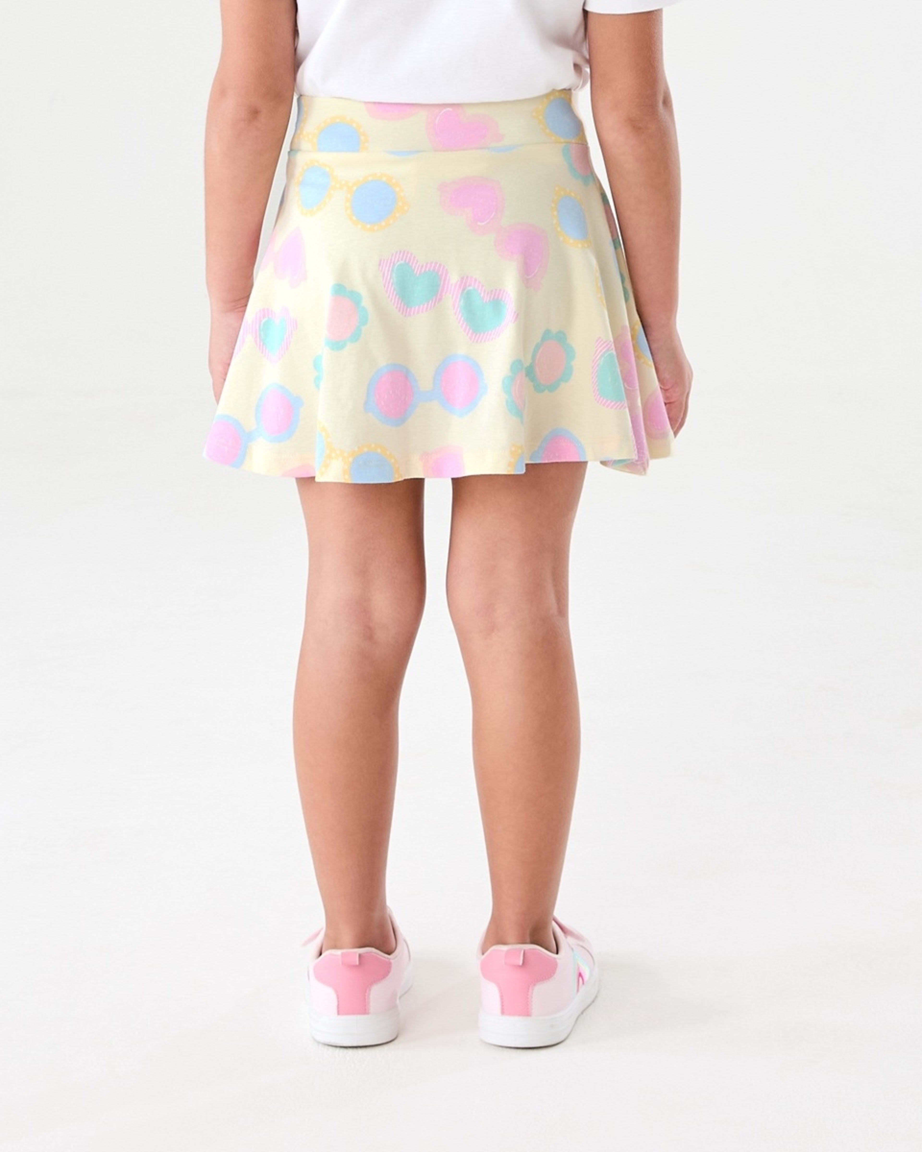 2 Knit Skort SHADES OF FUN PEAR SORBET, 2 of 6