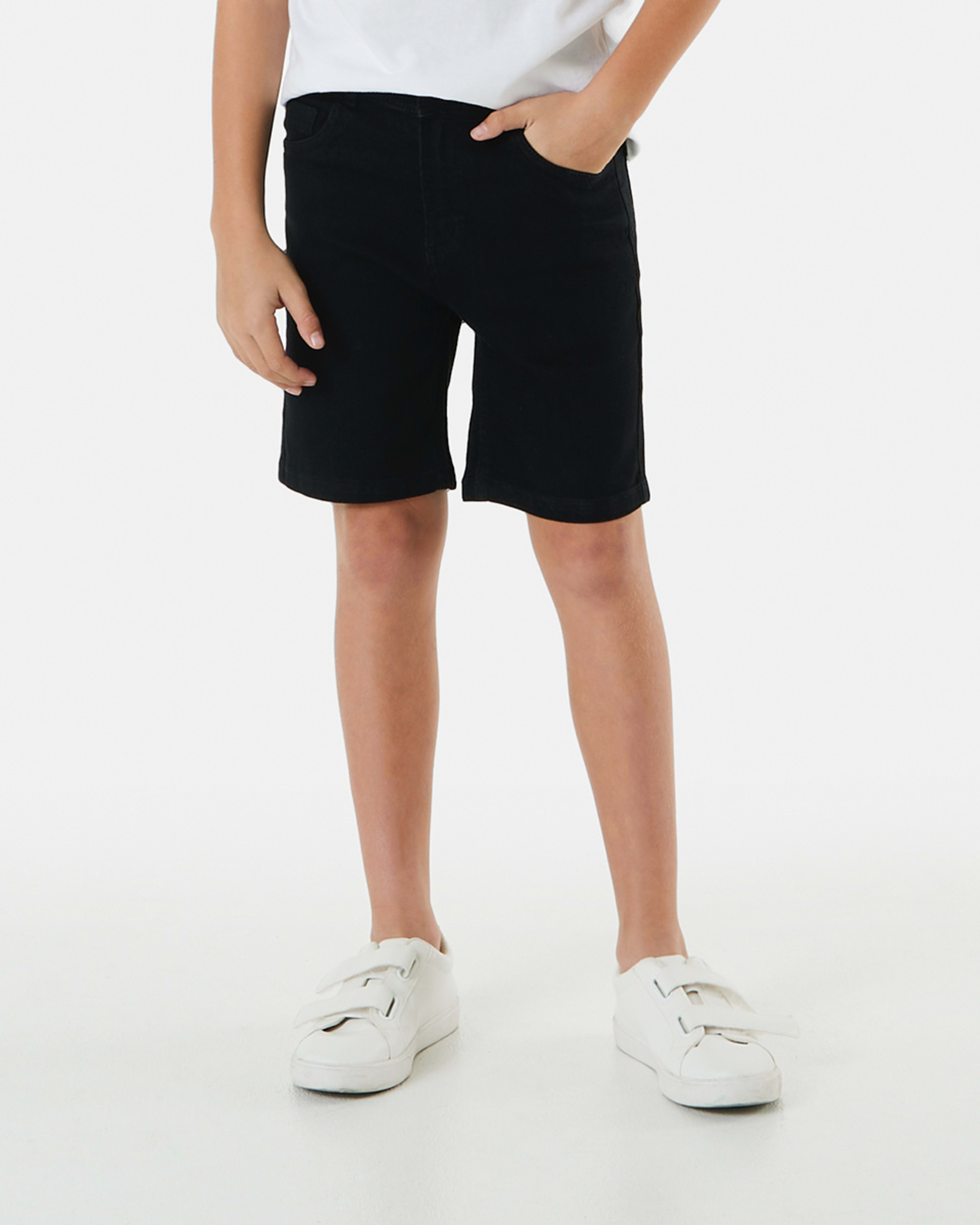 Black Denim Shorts Kmart