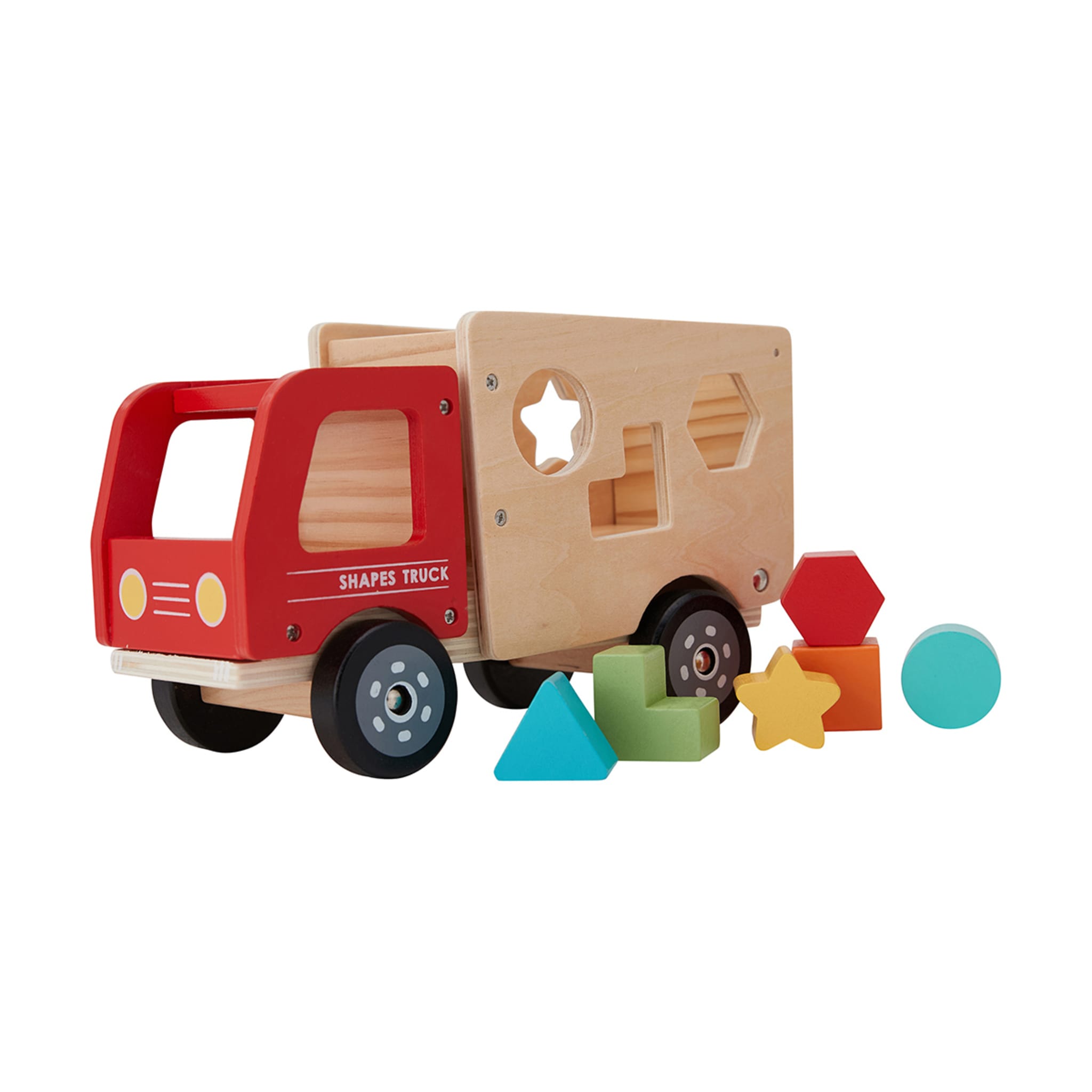 Dump Truck Shape Sorter Vehicle Kmart