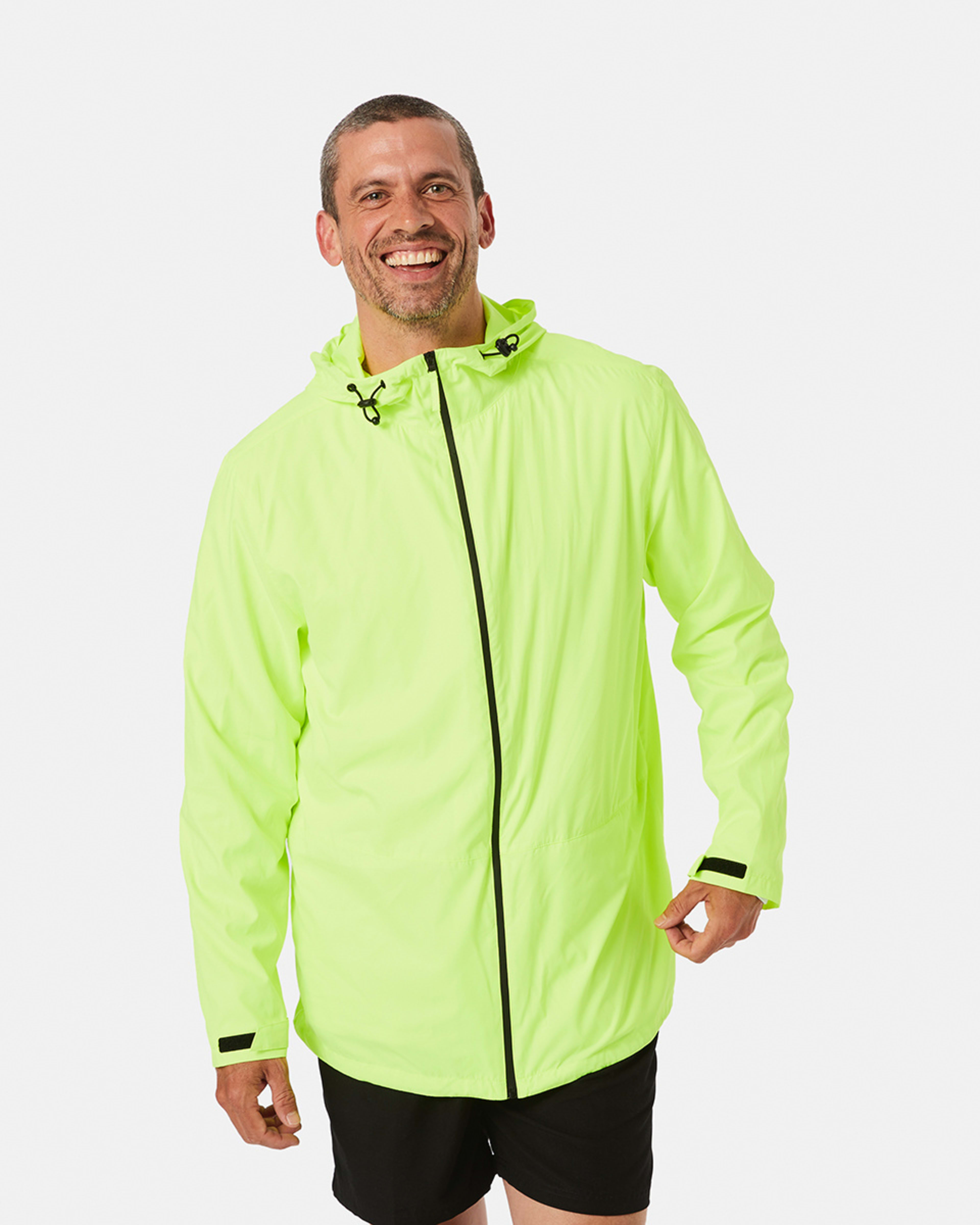 Active Unisex Packable Rain Jacket Kmart