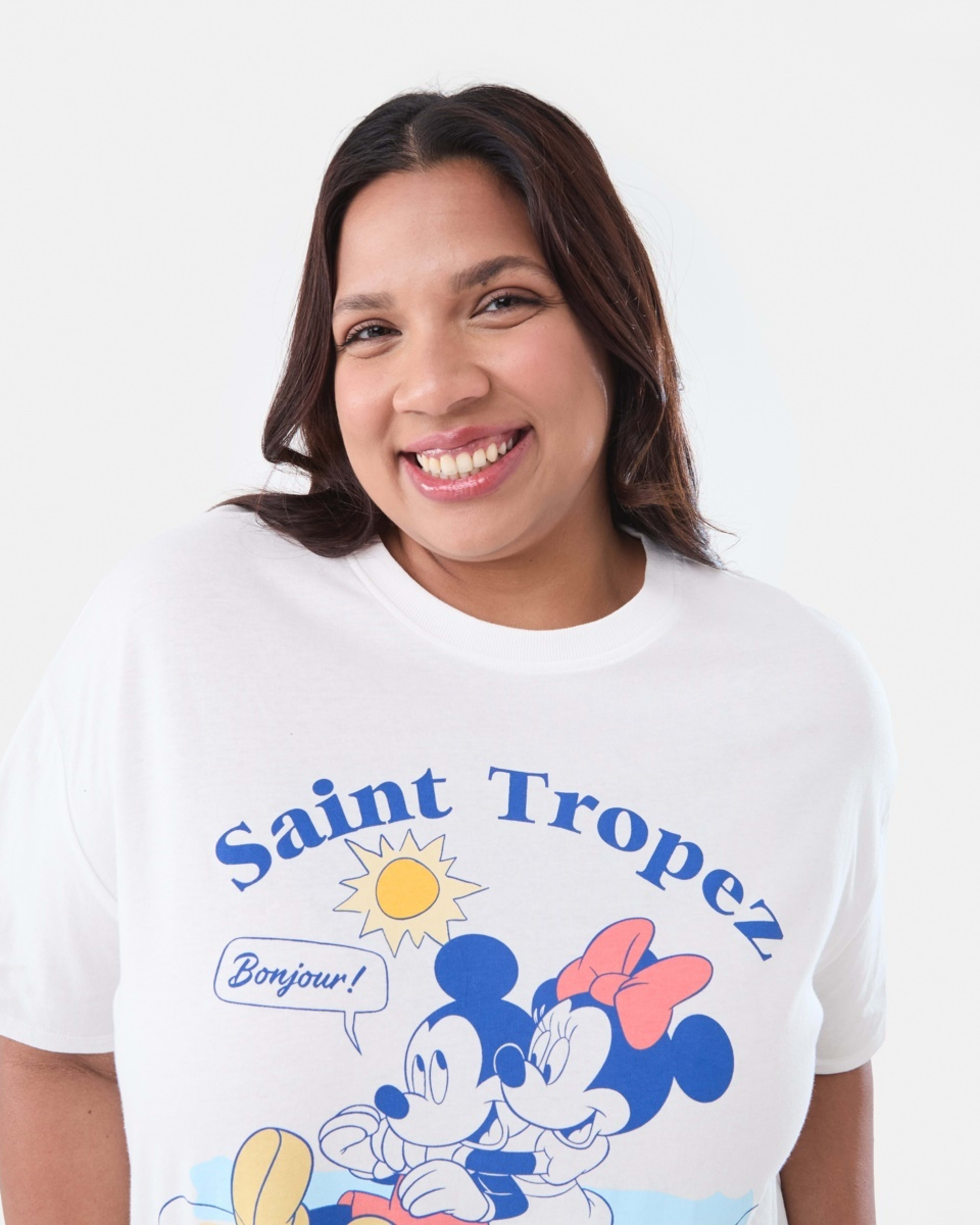 4 Curve Minnie License Short Sleeve T-shirt MINNIE VACAY, 4 of 6